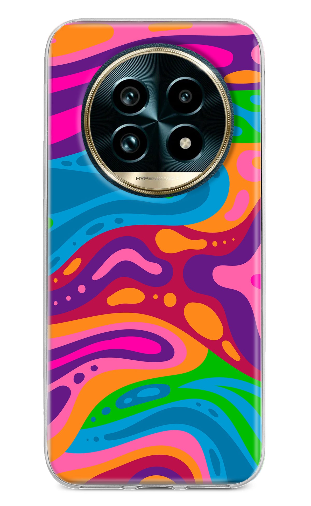 Trippy Pattern Realme 13 Pro+ 5G Back Cover