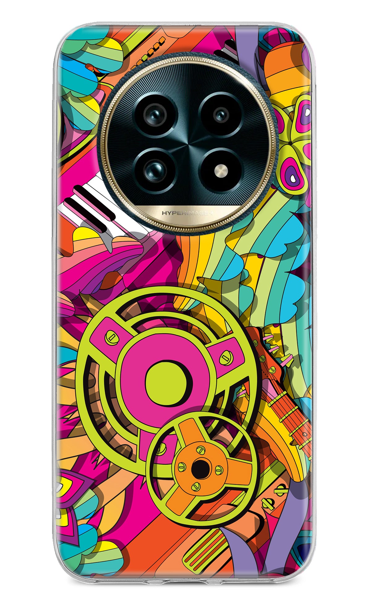 Music Doodle Realme 13 Pro+ 5G Back Cover