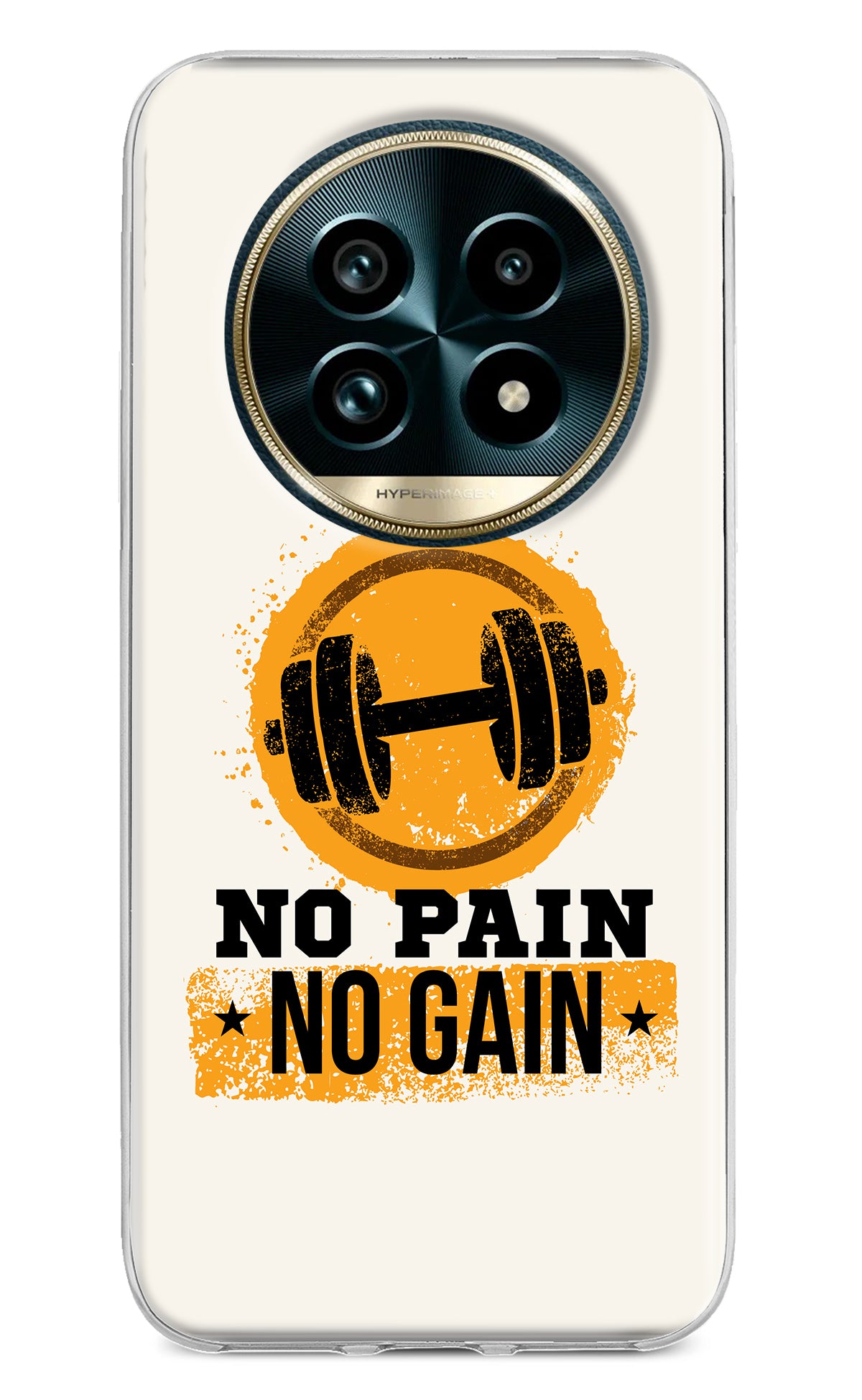 No Pain No Gain Realme 13 Pro+ 5G Back Cover