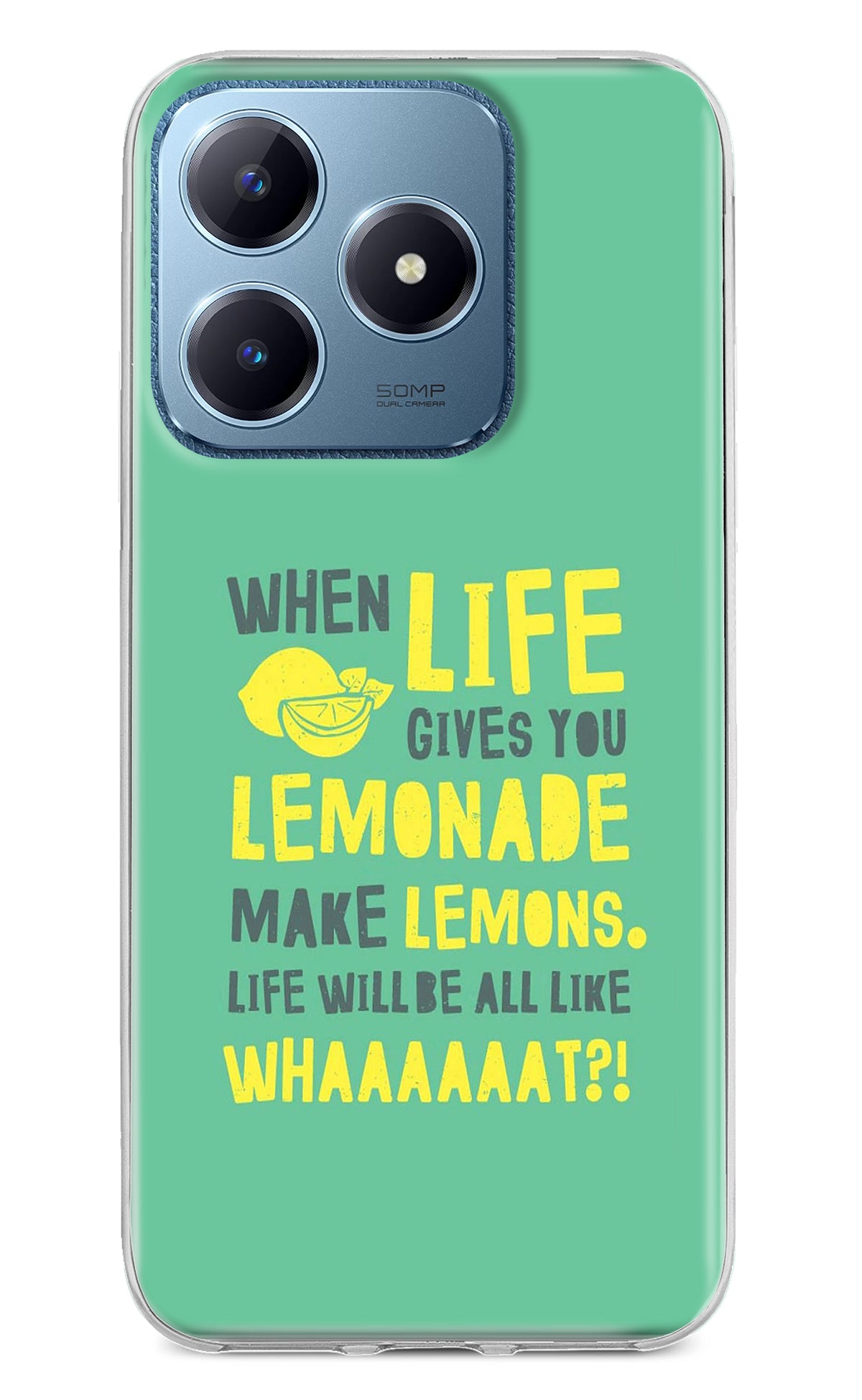 Quote Realme C63 Back Cover