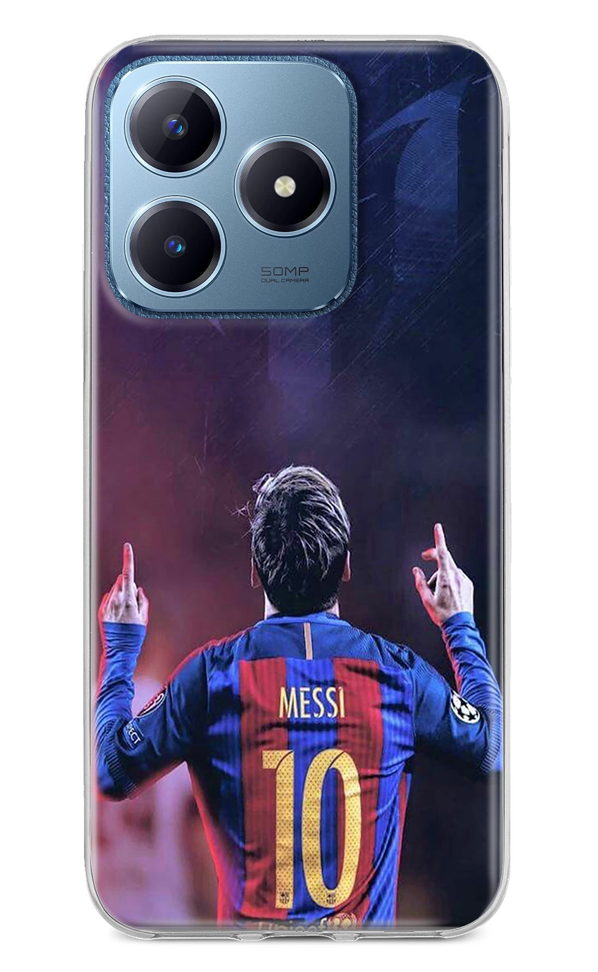 Messi Realme C63 Back Cover