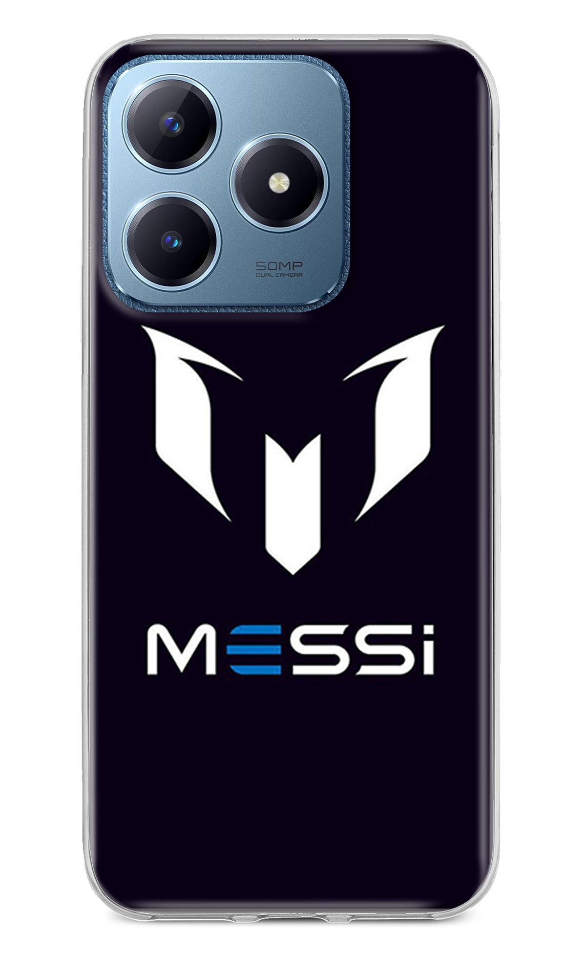 Messi Logo Realme C63 Back Cover