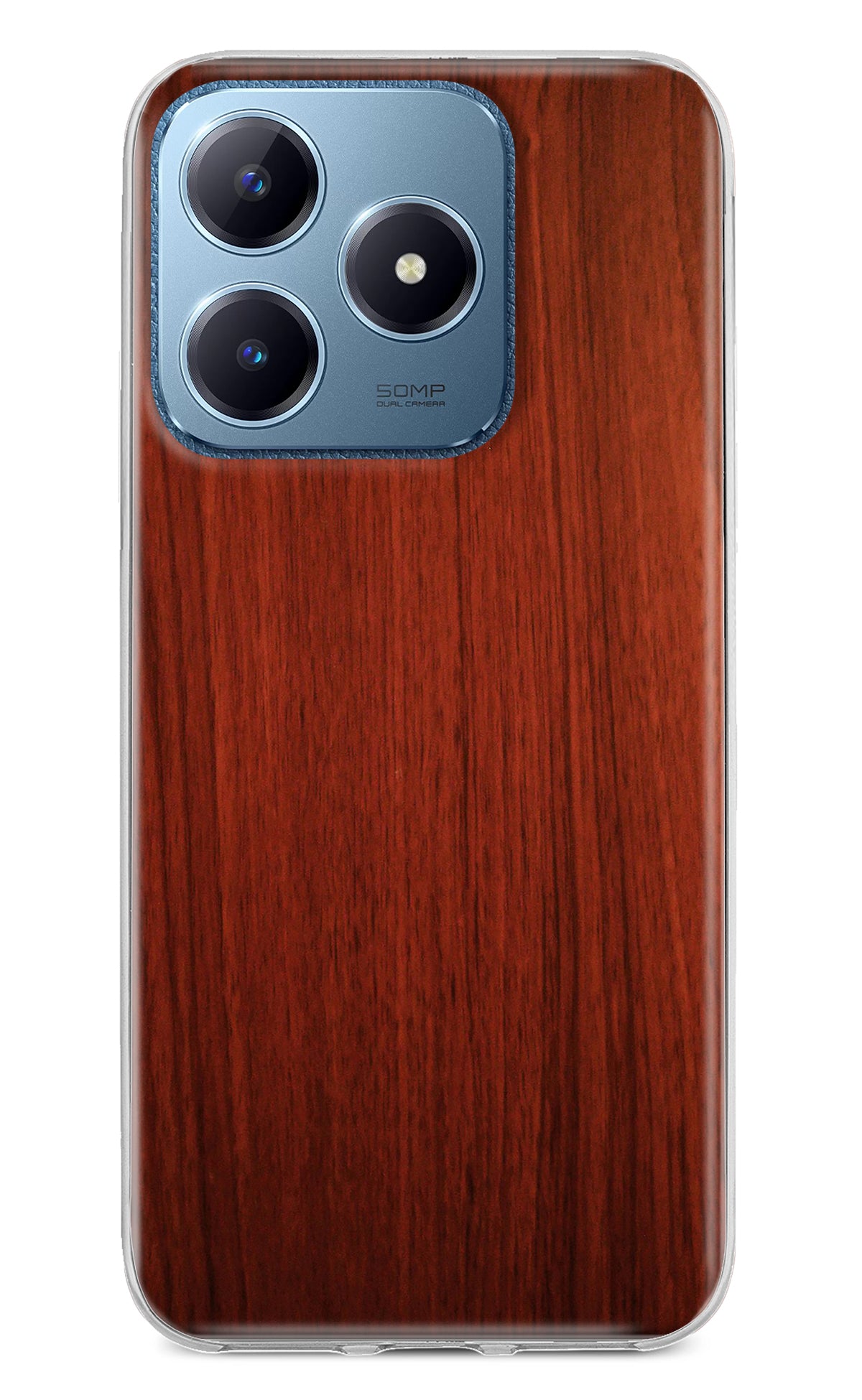 Wooden Plain Pattern Realme C63 Back Cover