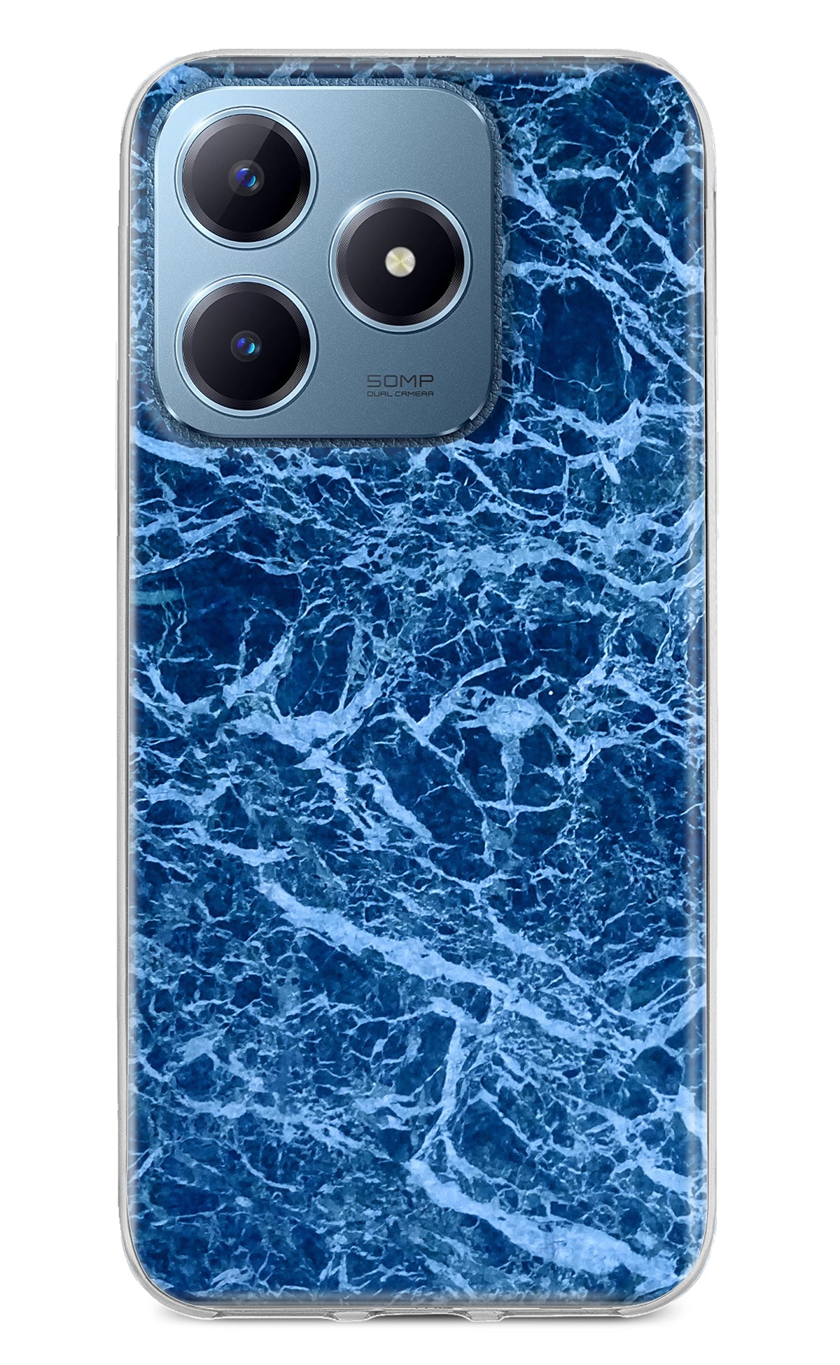 Blue Marble Realme C63 Back Cover