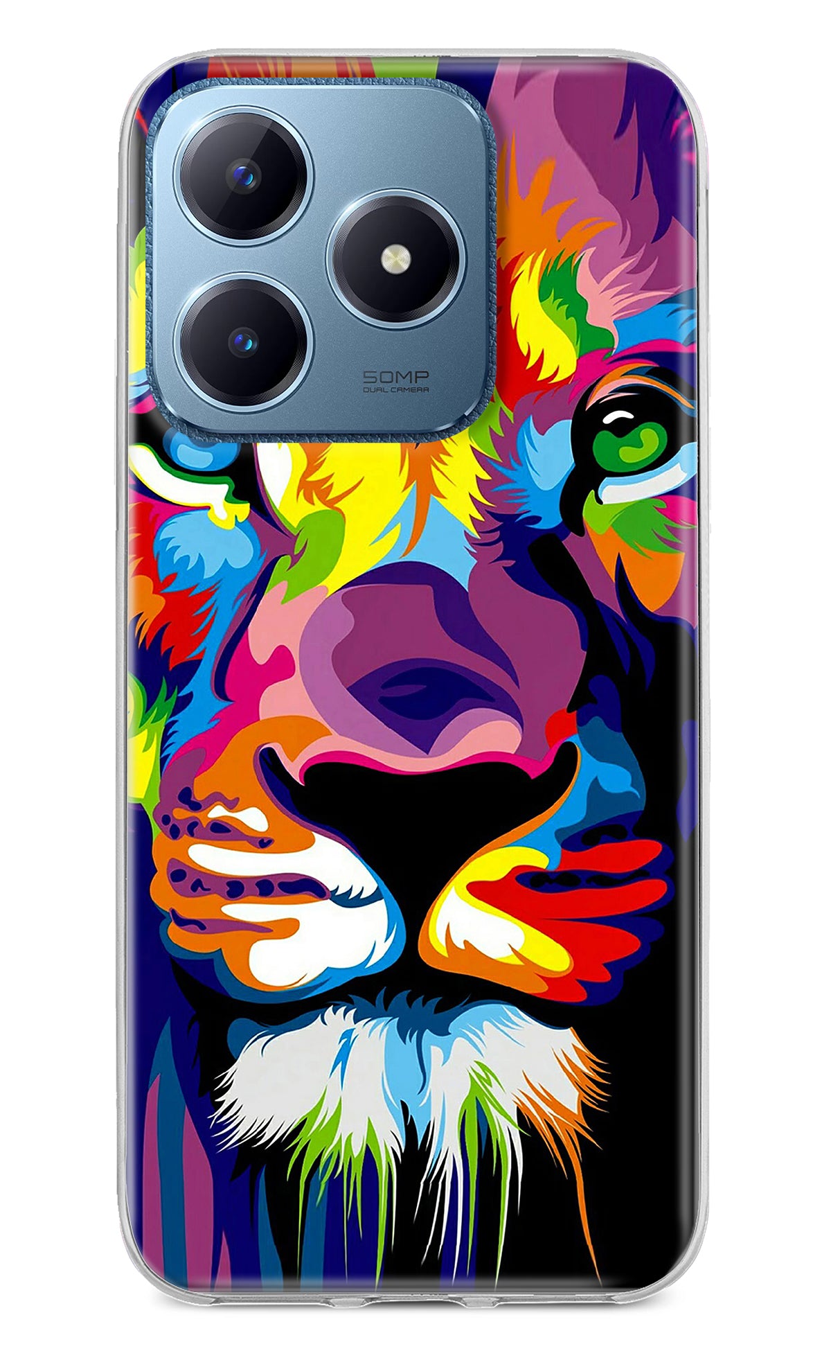 Lion Realme C63 Back Cover