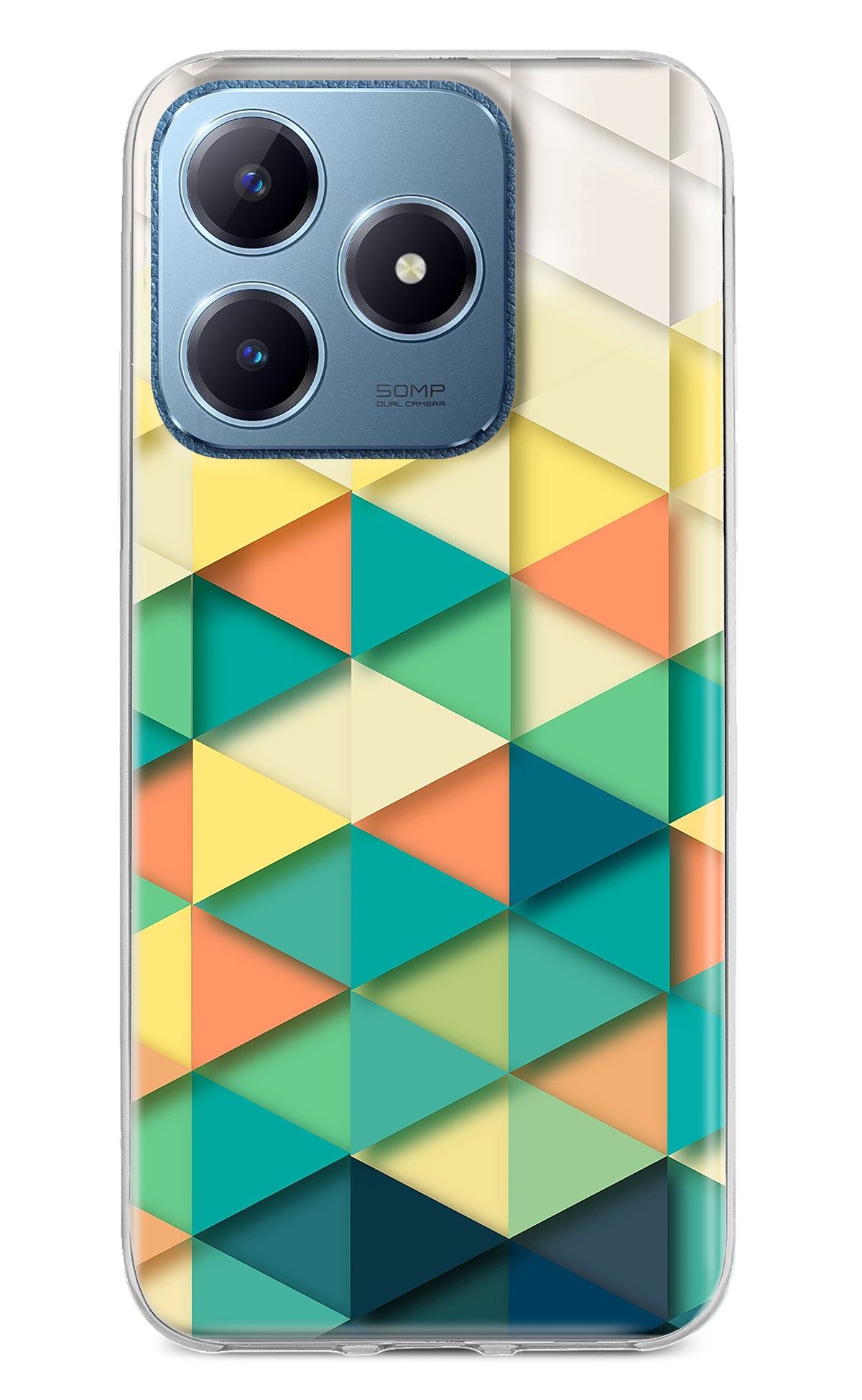 Abstract Realme C63 Back Cover