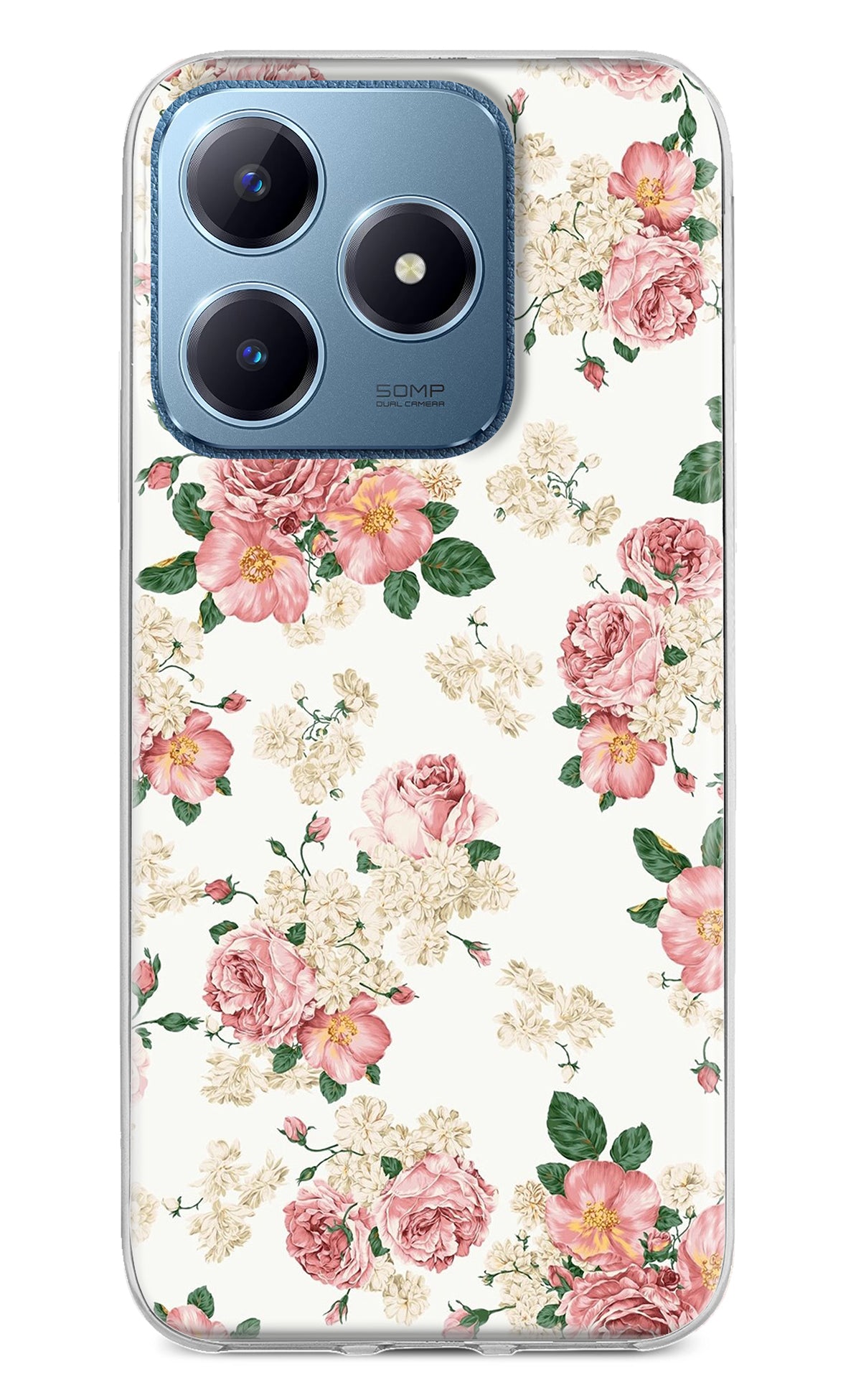 Flowers Realme C63 Back Cover