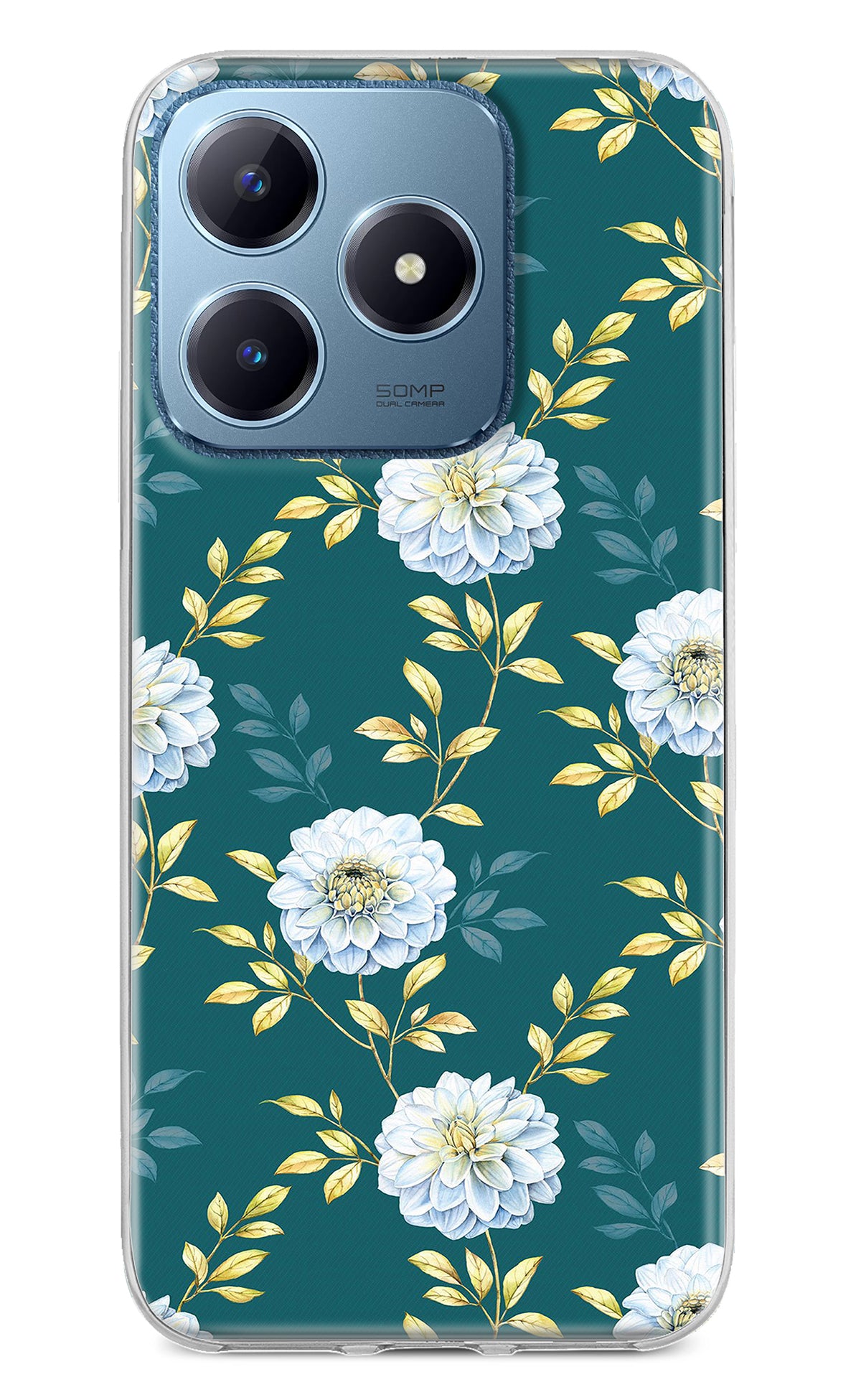 Flowers Realme C63 Back Cover