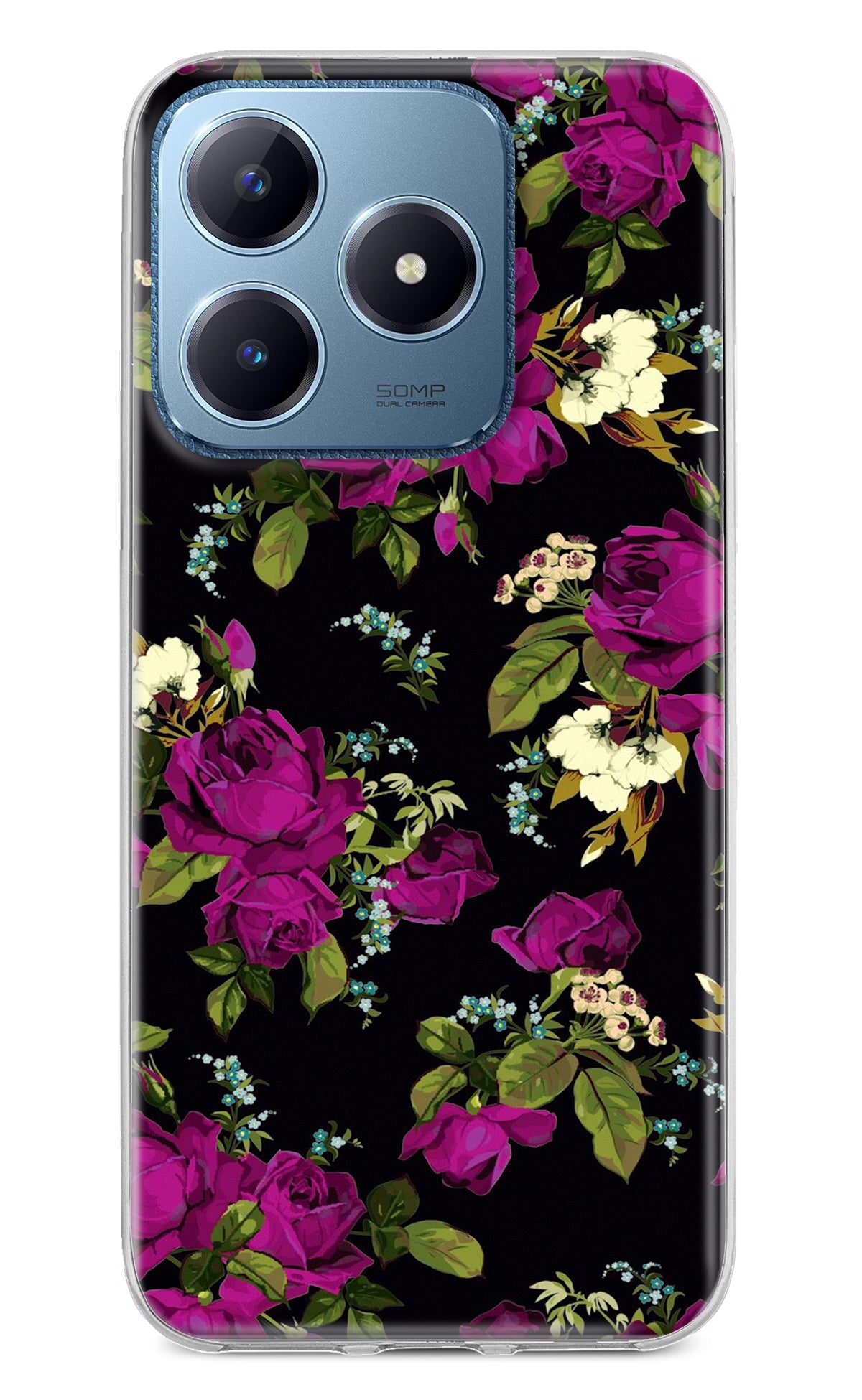 Flowers Realme C63 Back Cover