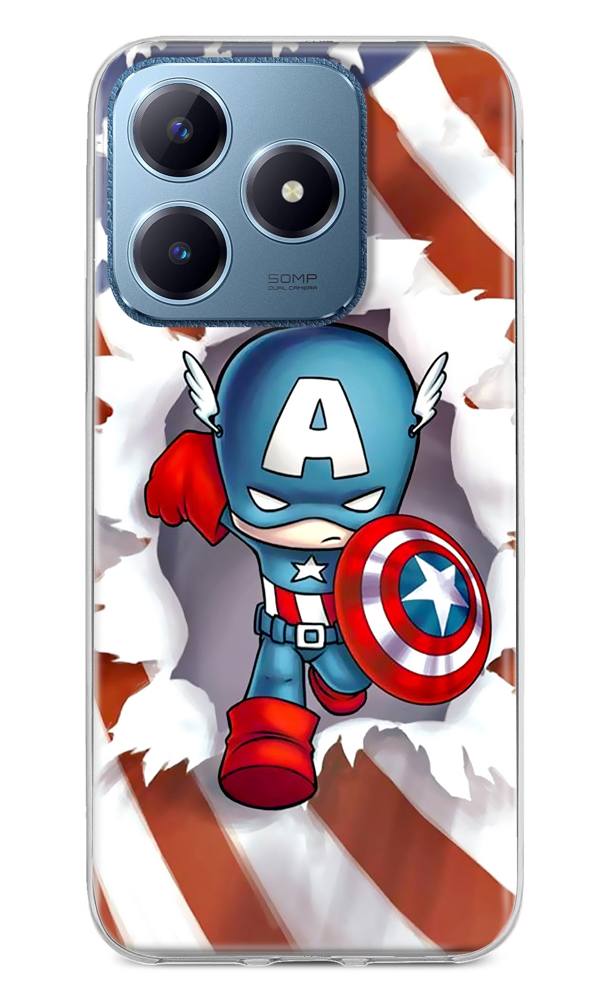 Captain America Realme C63 Back Cover