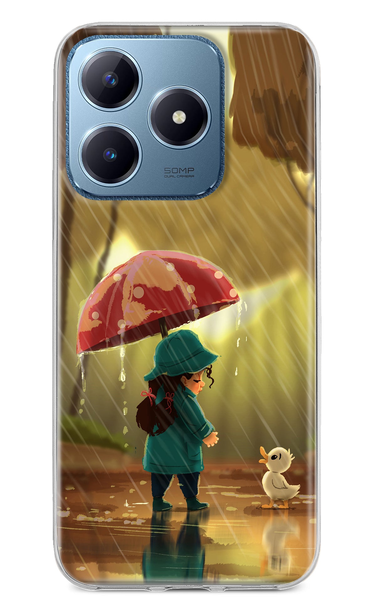 Rainy Day Realme C63 Back Cover