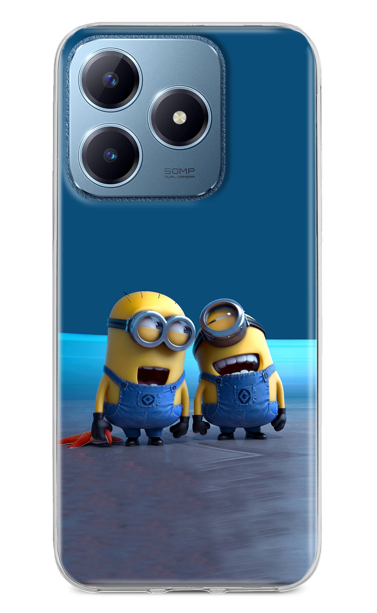 Minion Laughing Realme C63 Back Cover