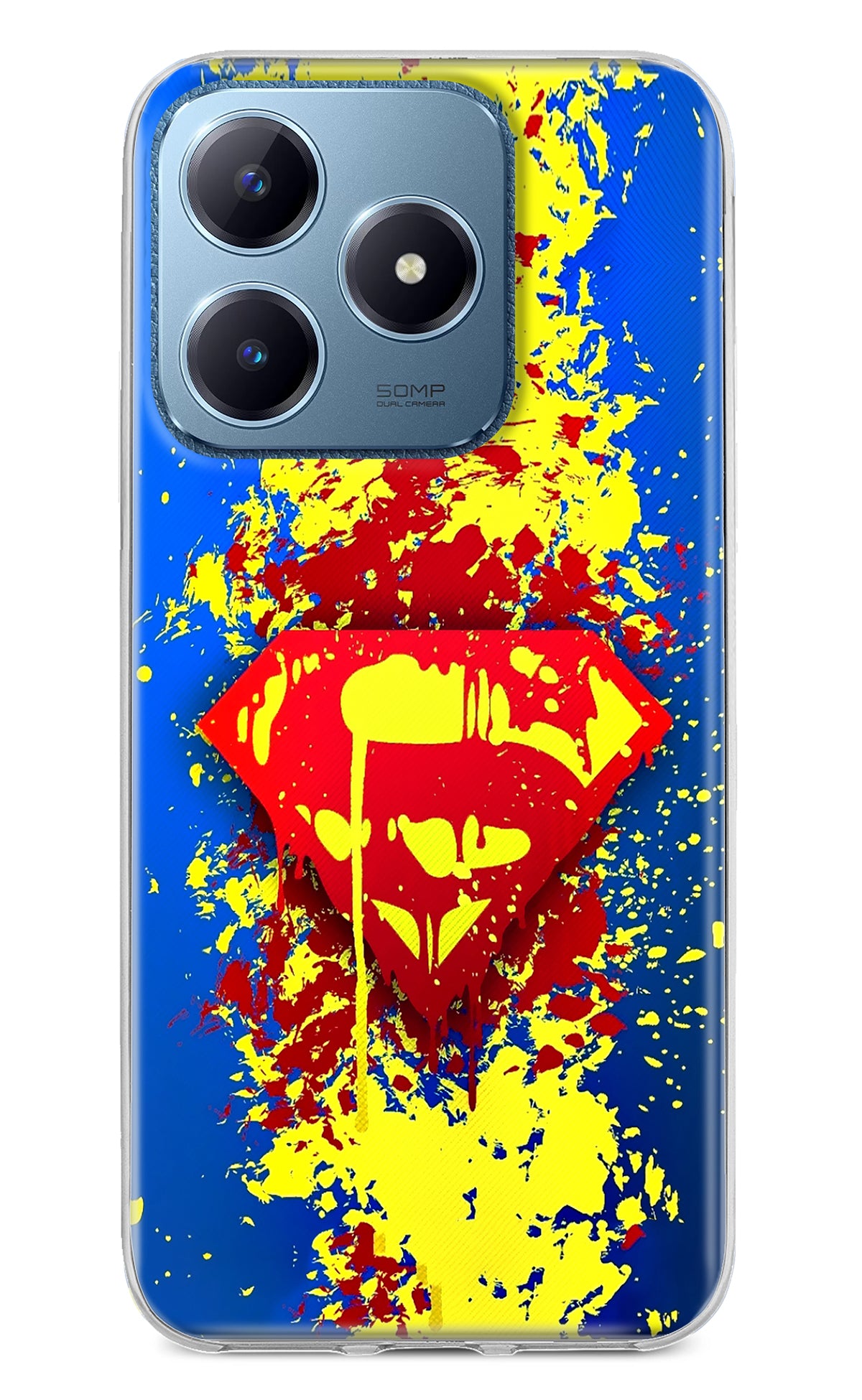 Superman logo Realme C63 Back Cover