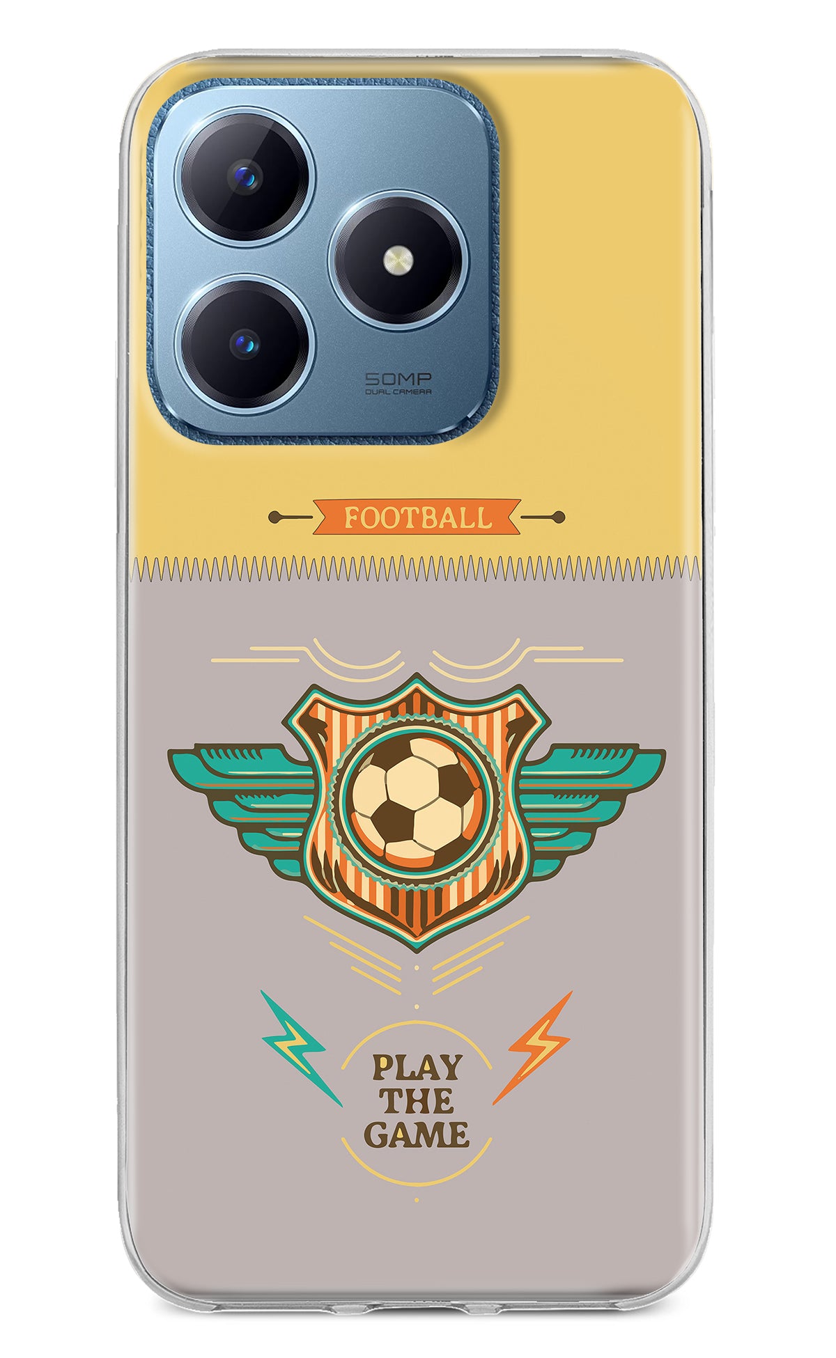 Football Realme C63 Back Cover