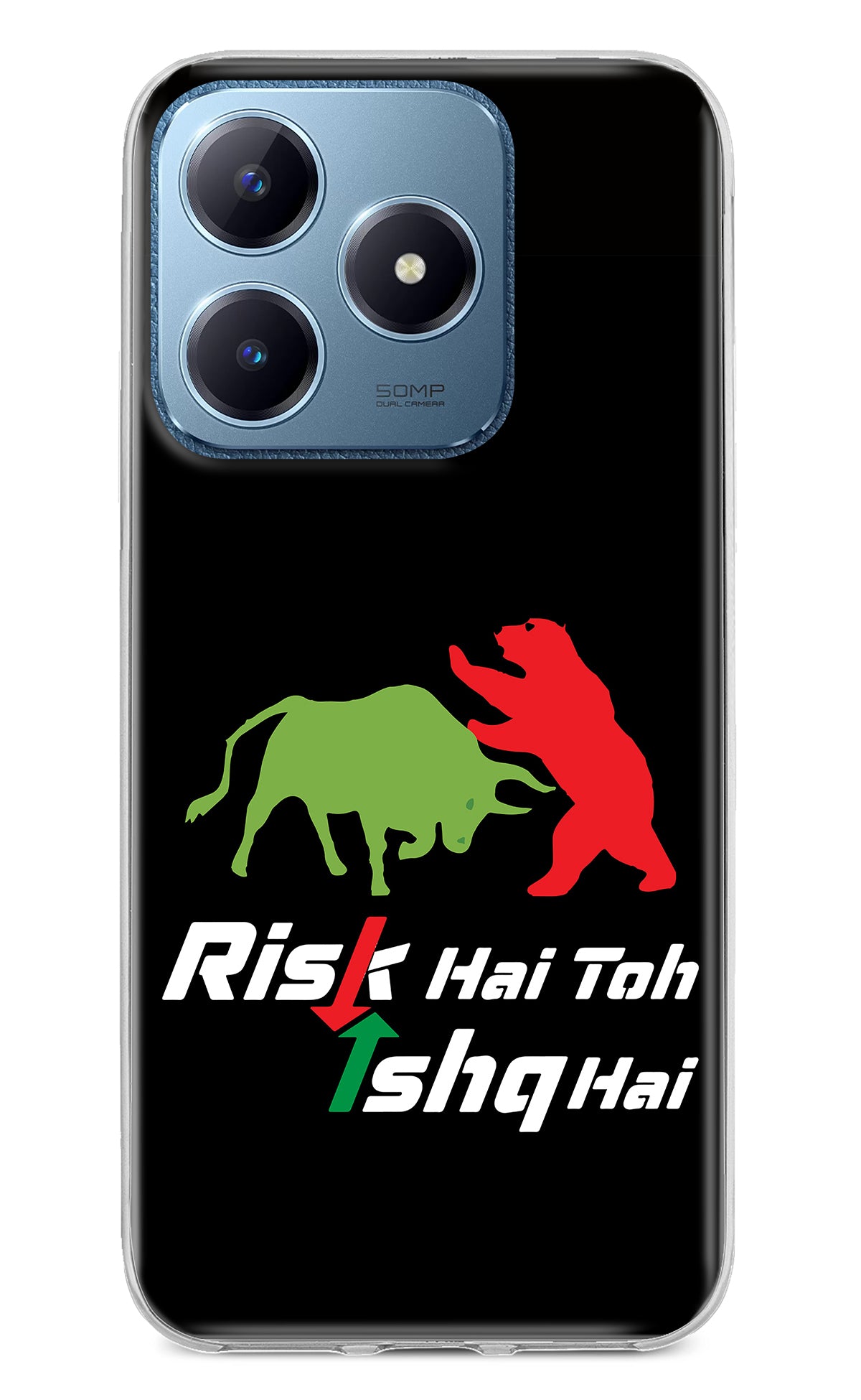 Risk Hai Toh Ishq Hai Realme C63 Back Cover