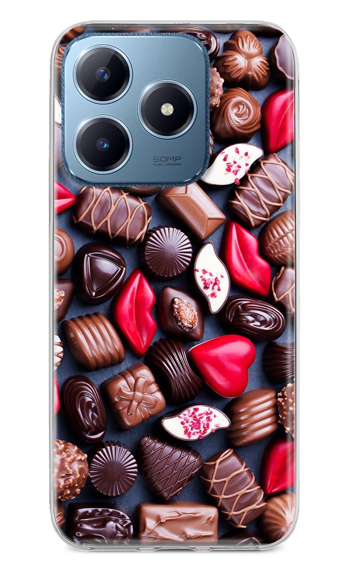 Chocolates Realme C63 Back Cover