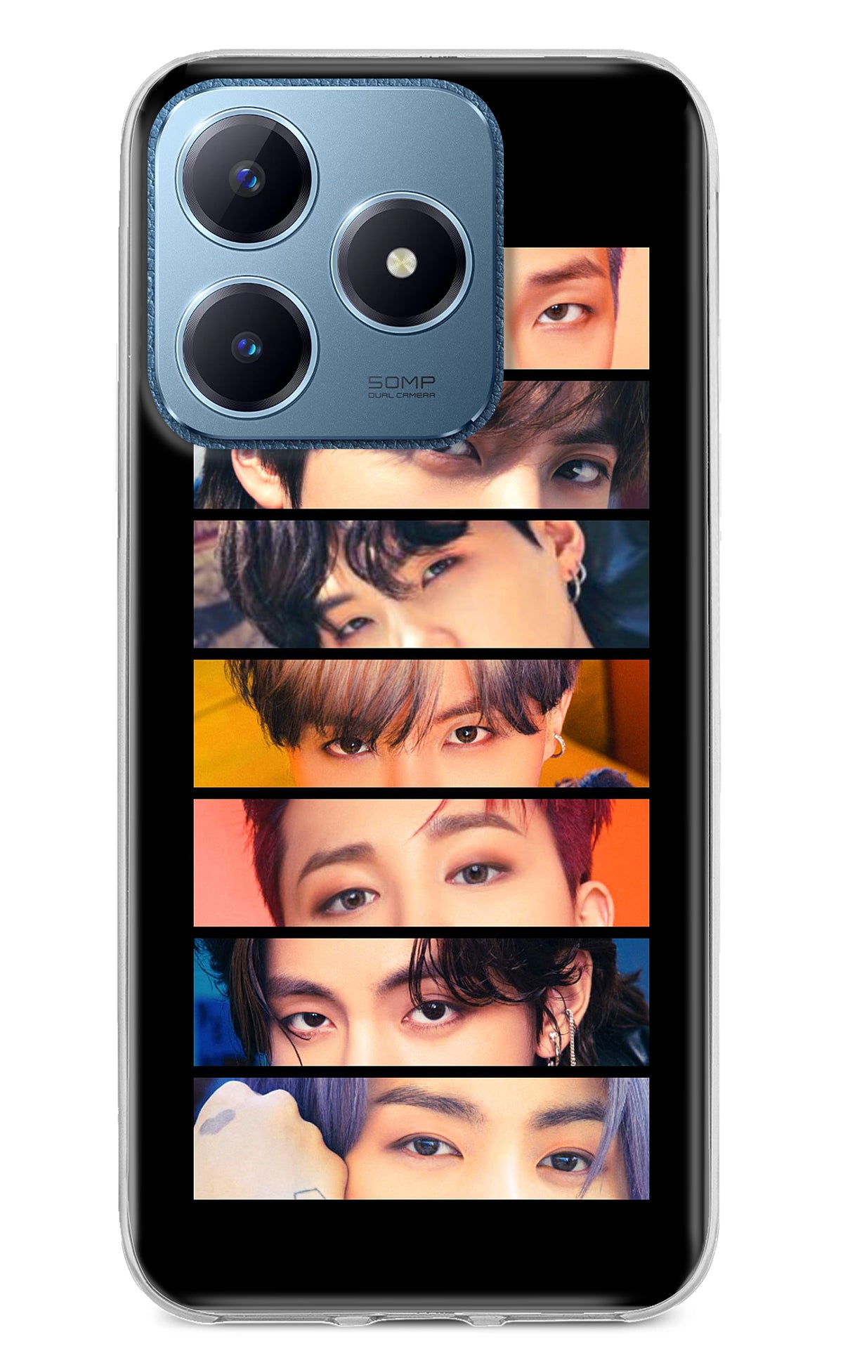 BTS Eyes Realme C63 Back Cover