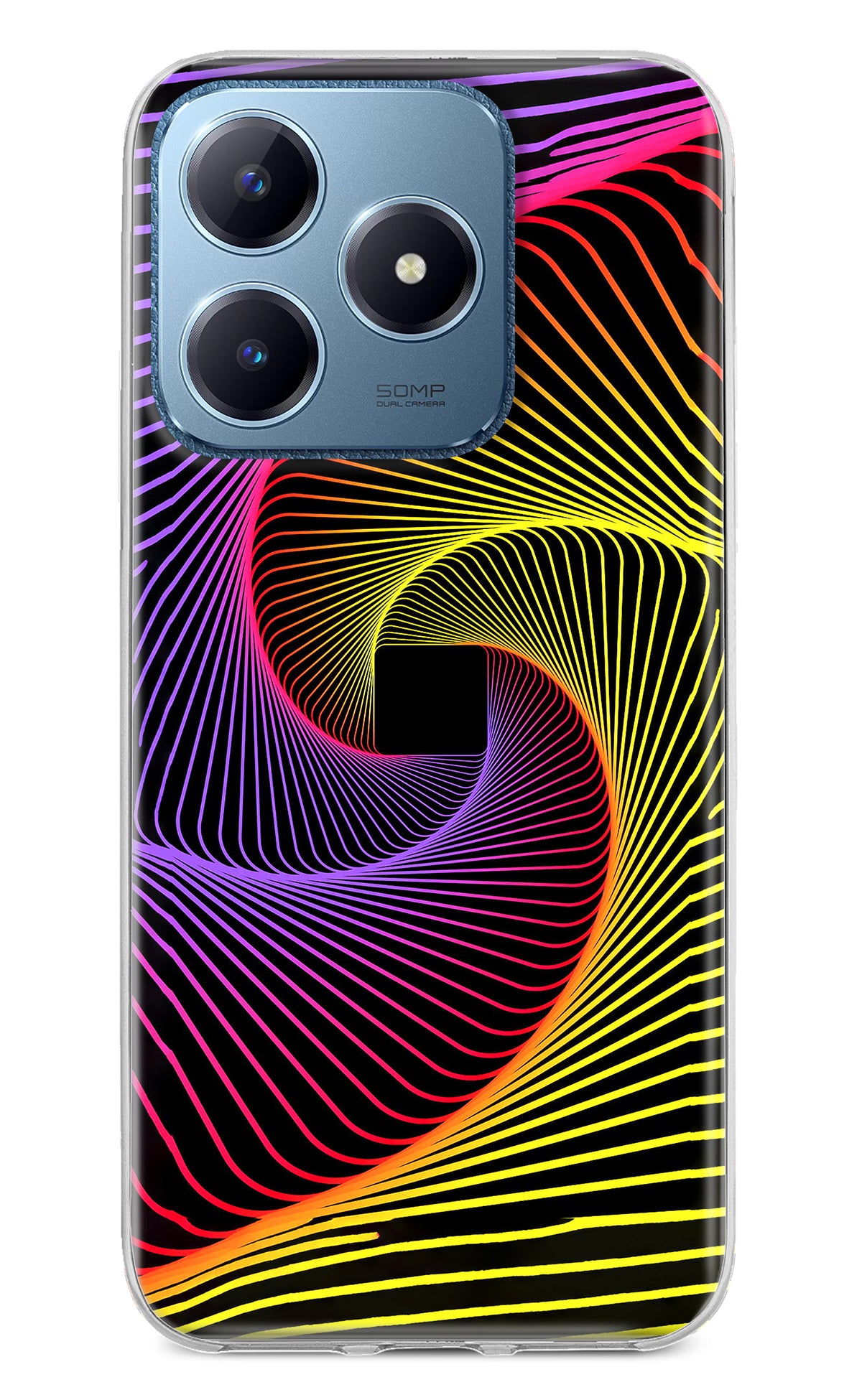 Colorful Strings Realme C63 Back Cover