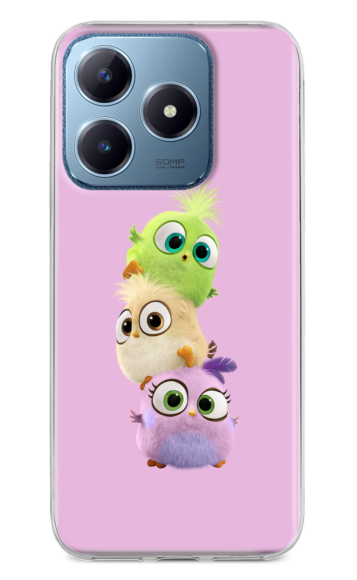 Cute Little Birds Realme C63 Back Cover