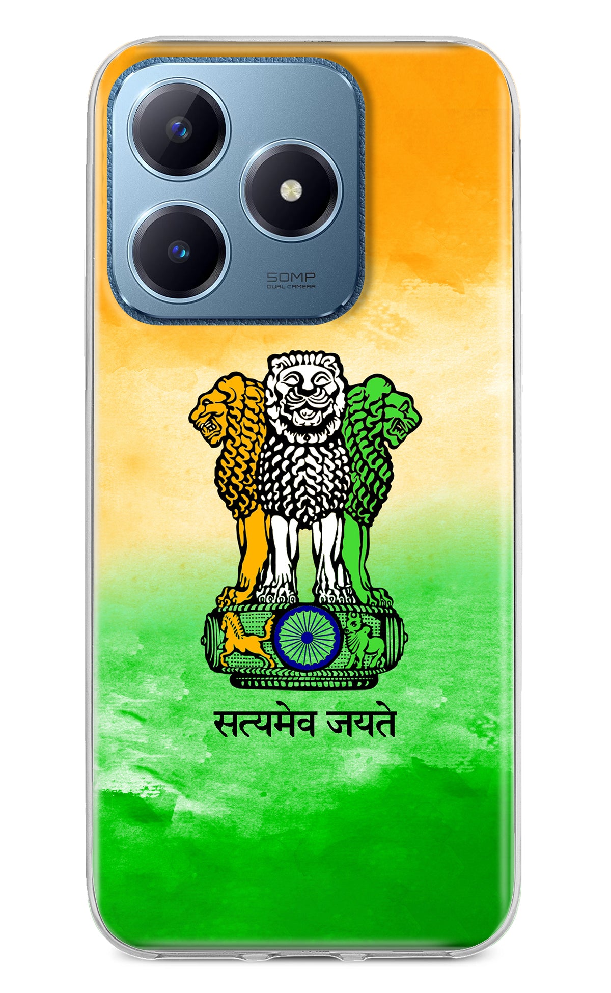 Satyamev Jayate Flag Realme C63 Back Cover