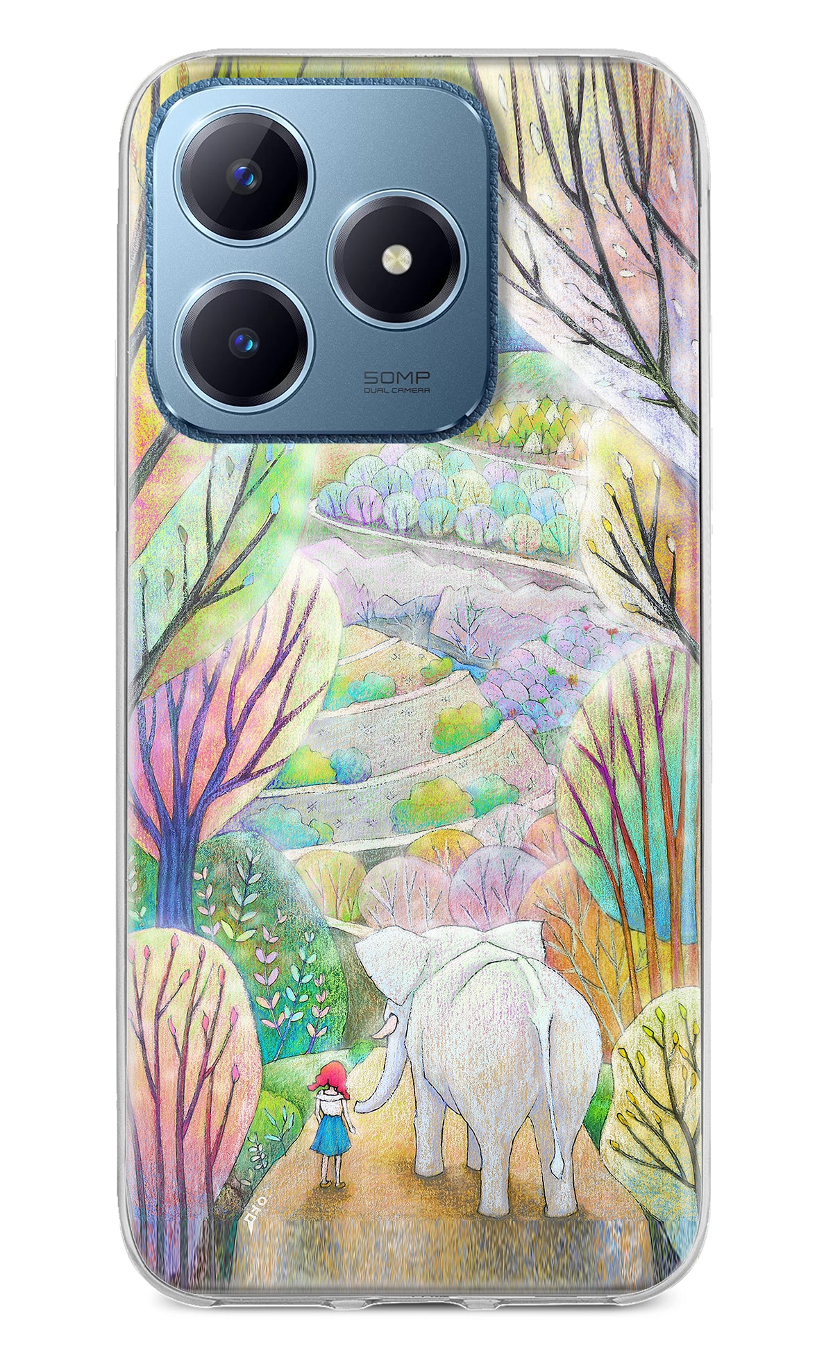 Nature Painting Realme C63 Back Cover