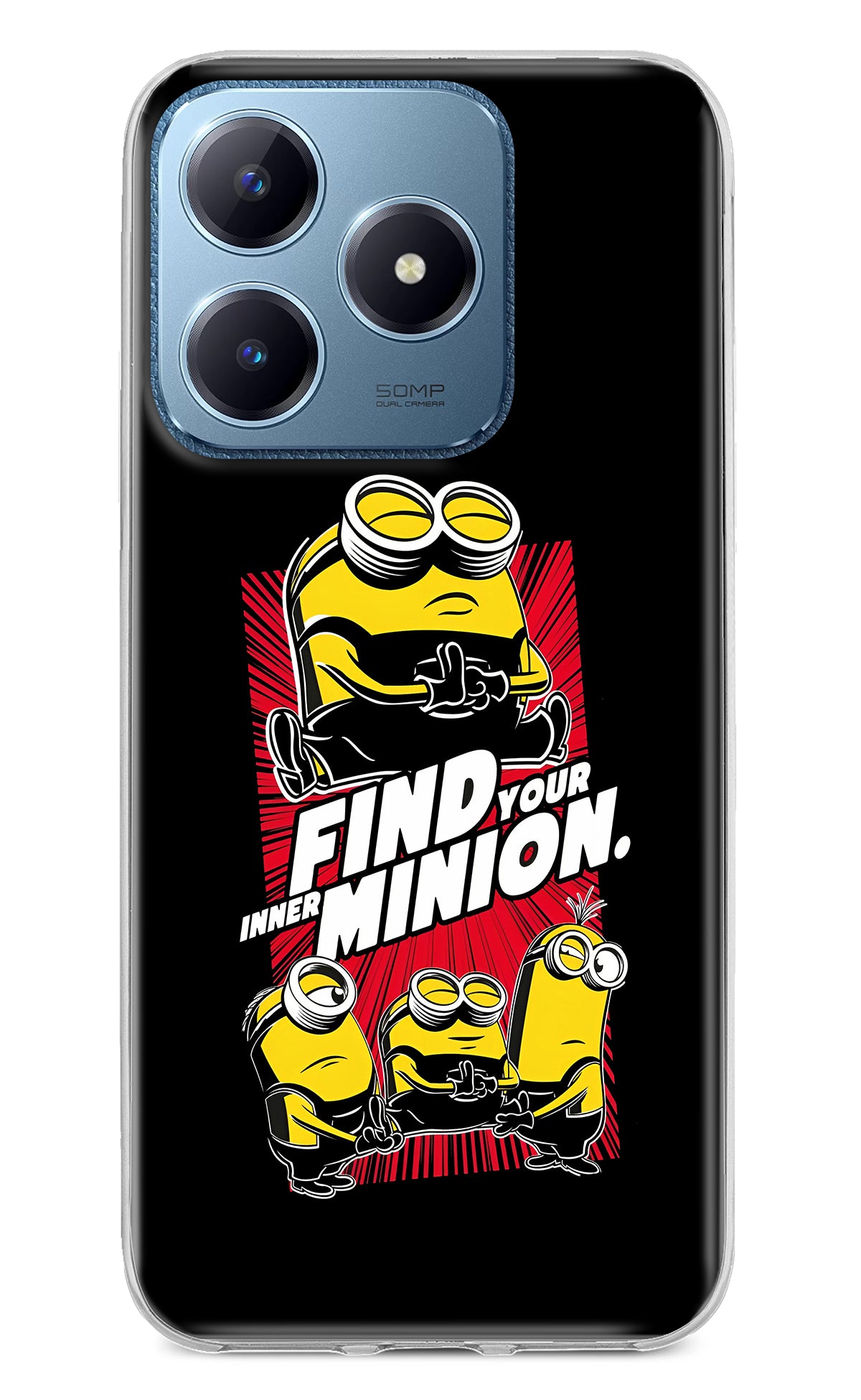 Find your inner Minion Realme C63 Back Cover