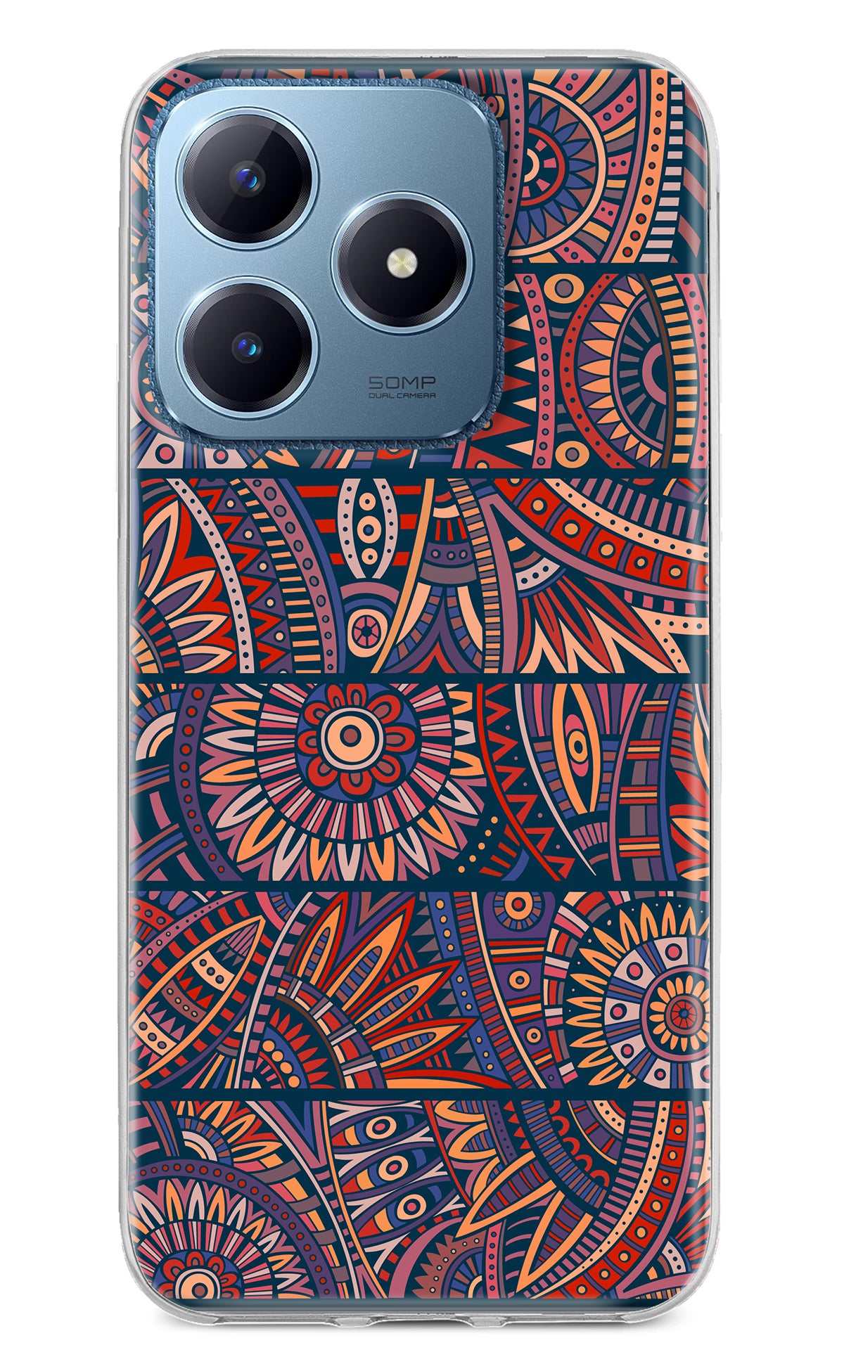 African Culture Design Realme C63 Back Cover