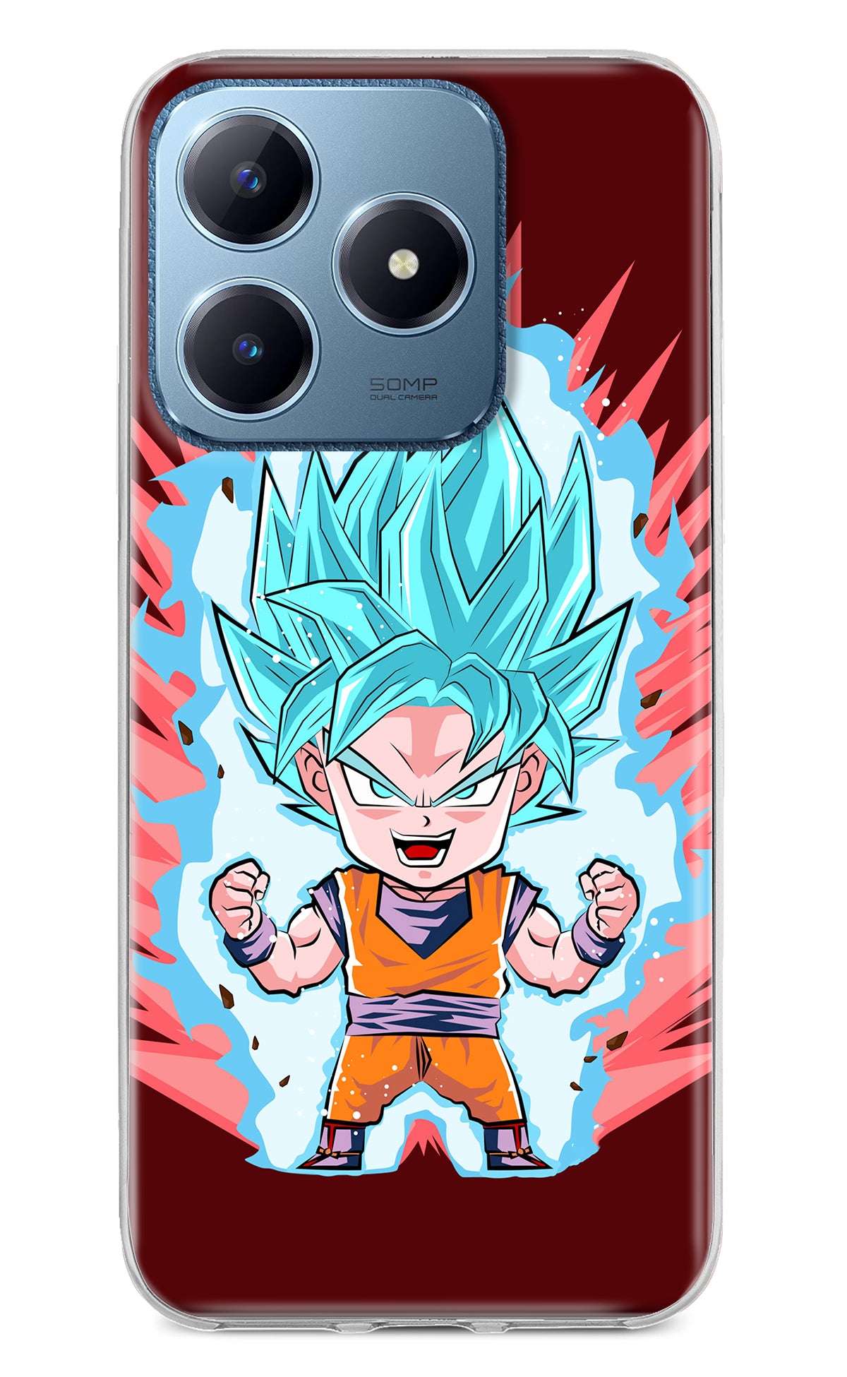 Goku Little Realme C63 Back Cover