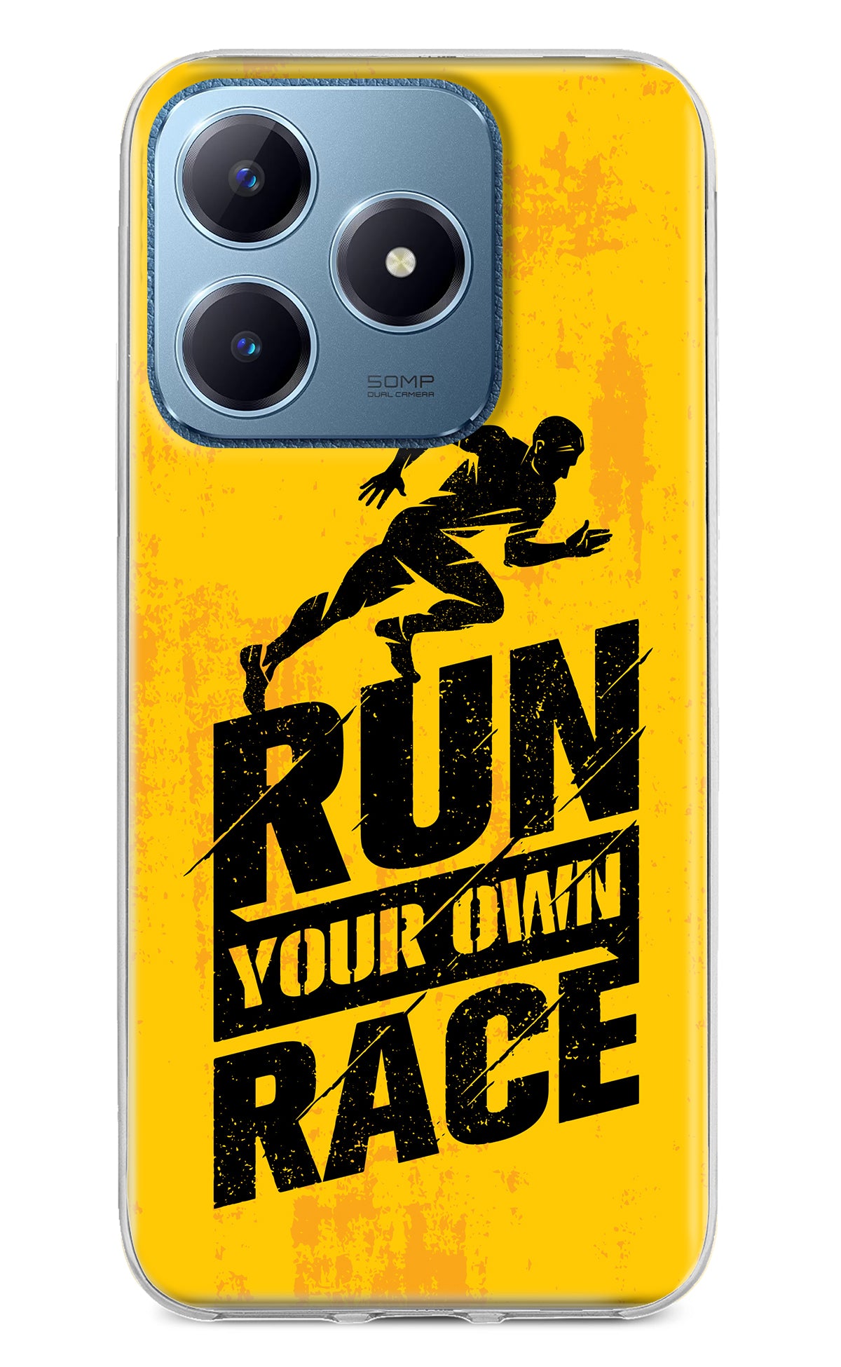 Run Your Own Race Realme C63 Back Cover