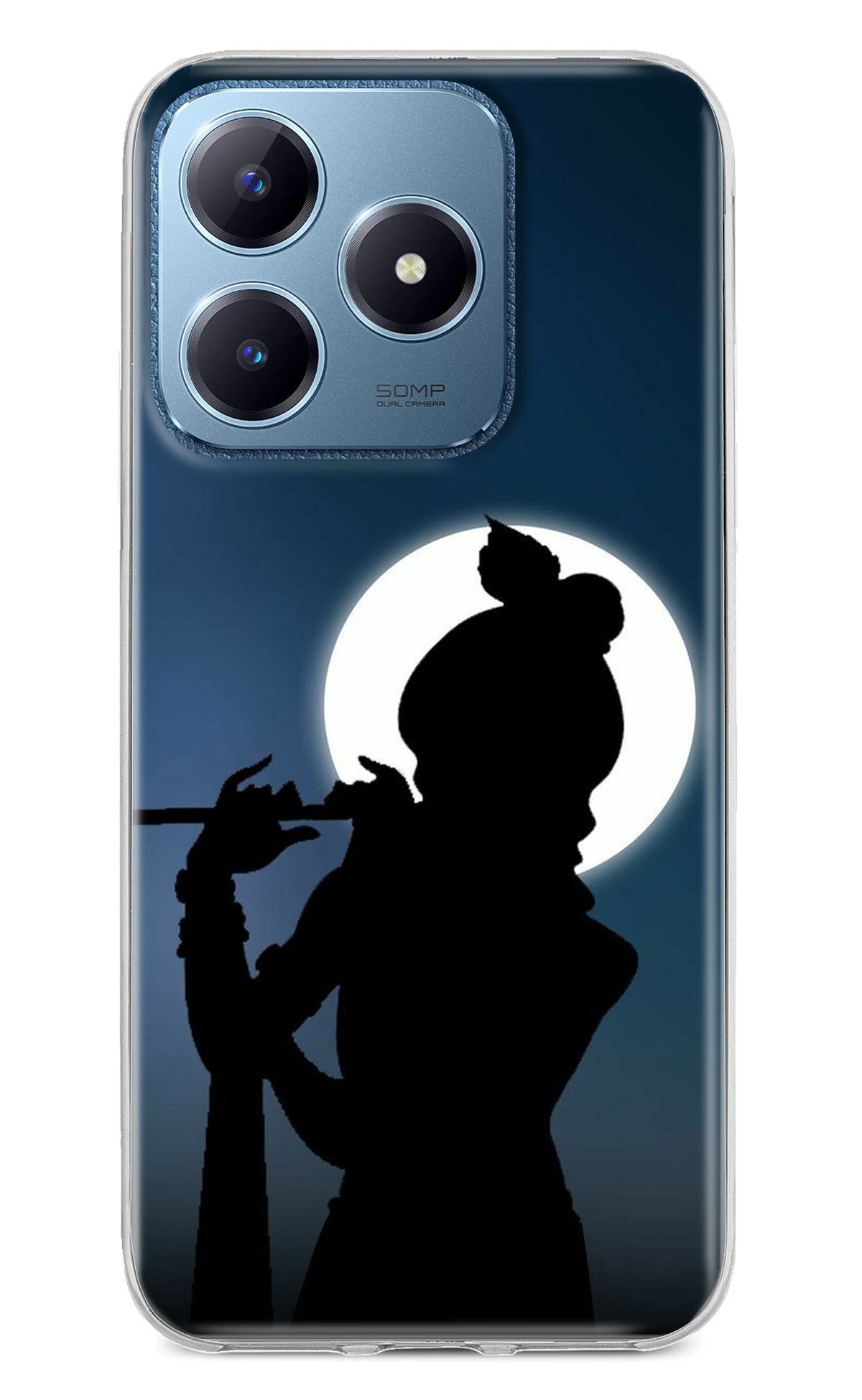 Shri Krishna Silhouette Realme C63 Back Cover