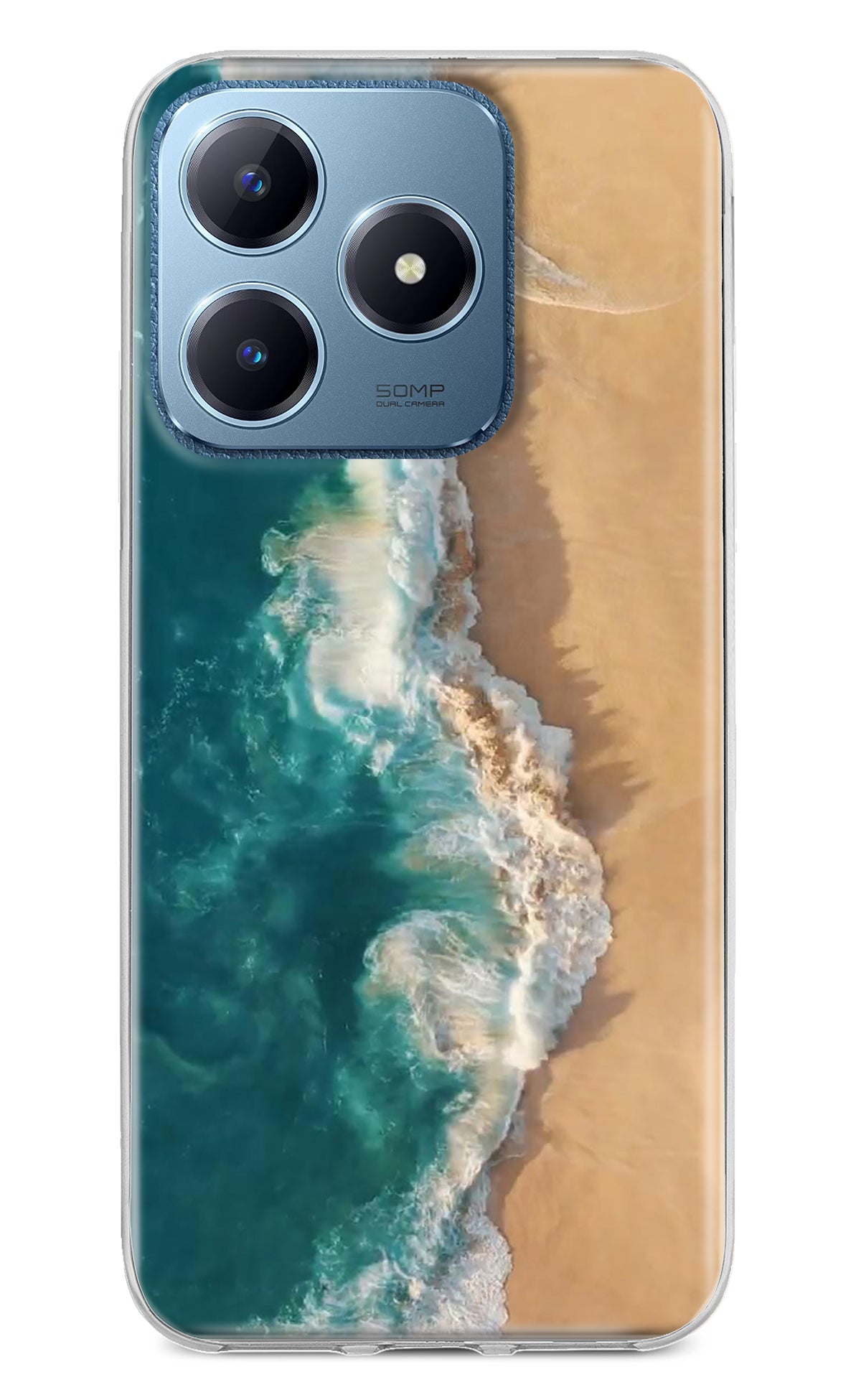 Ocean Beach Realme C63 Back Cover