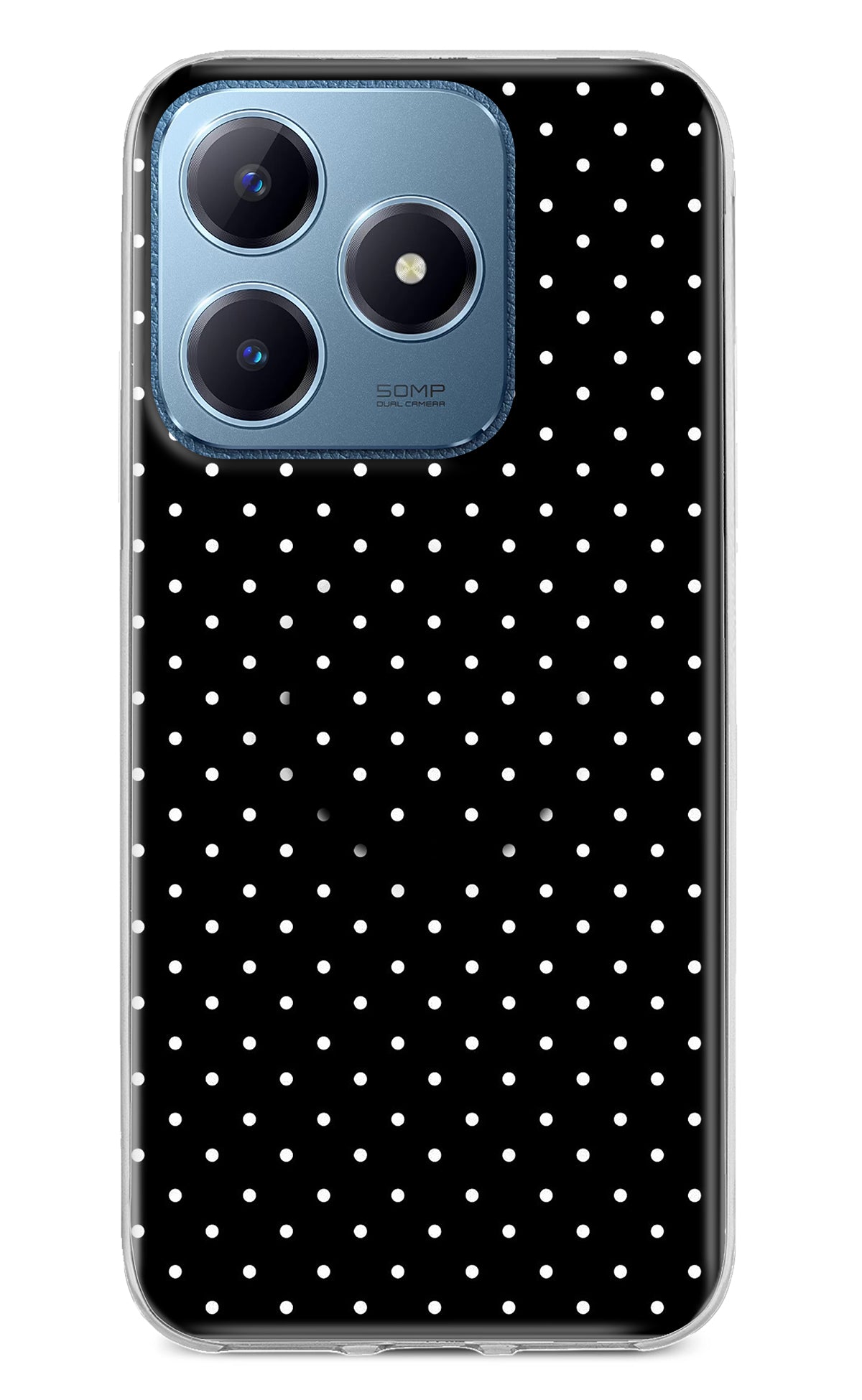 White Dots Realme C63 Pop Case