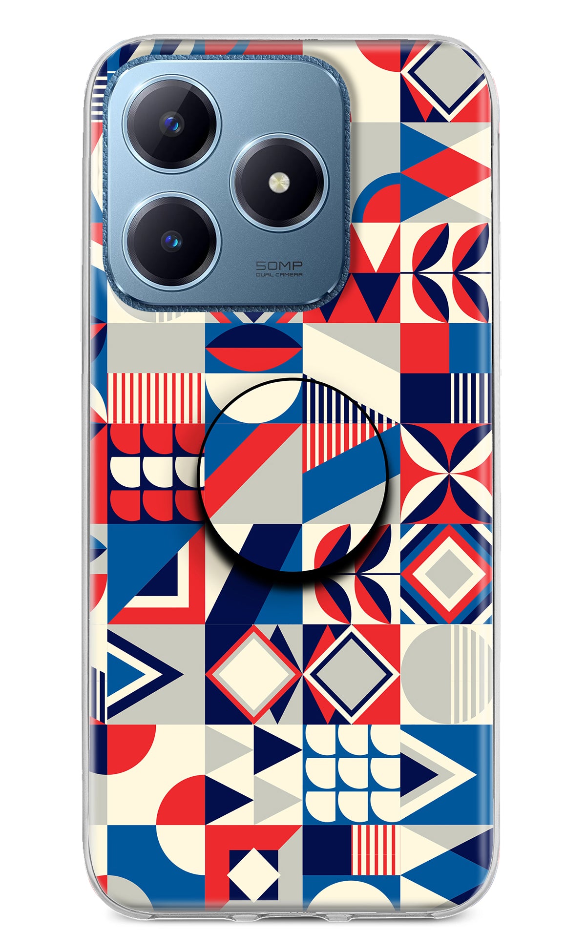 Colorful Pattern Realme C63 Pop Case