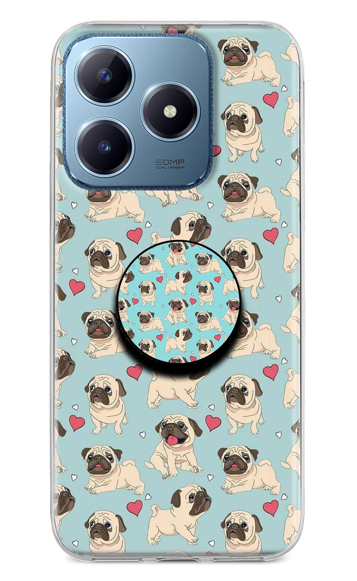 Pug Dog Realme C63 Pop Case