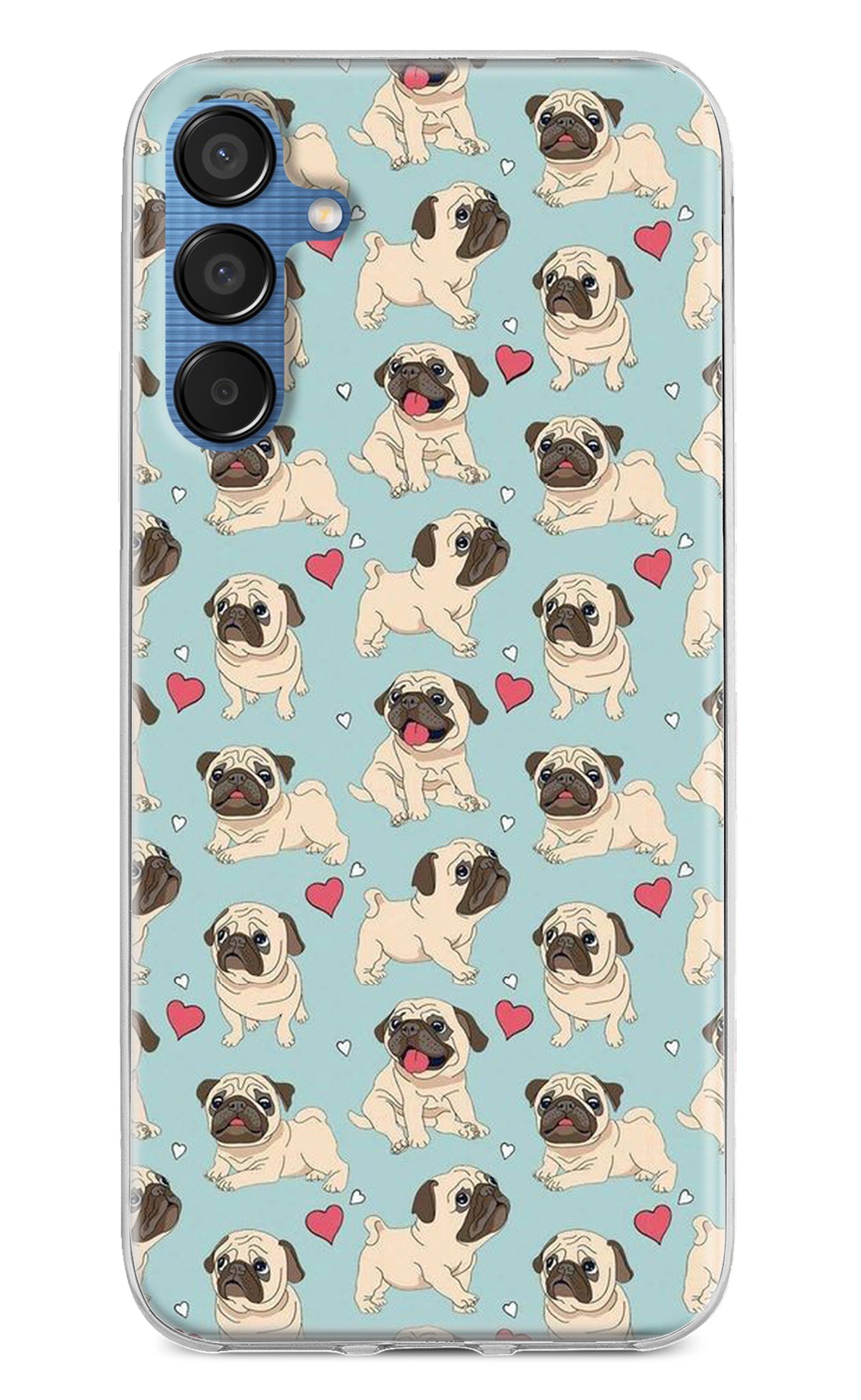 Pug Dog Samsung M15 5G Back Cover