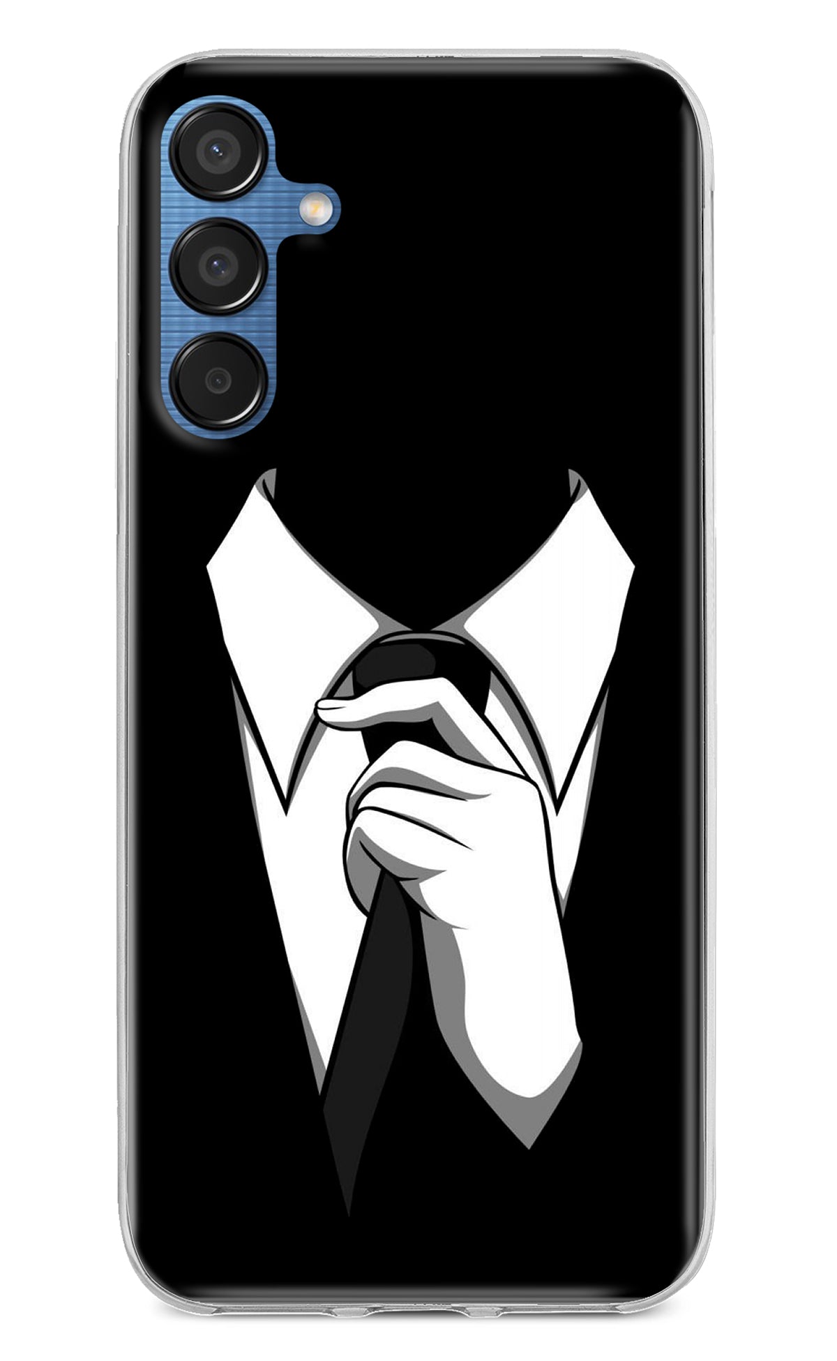 Black Tie Samsung M15 5G Back Cover