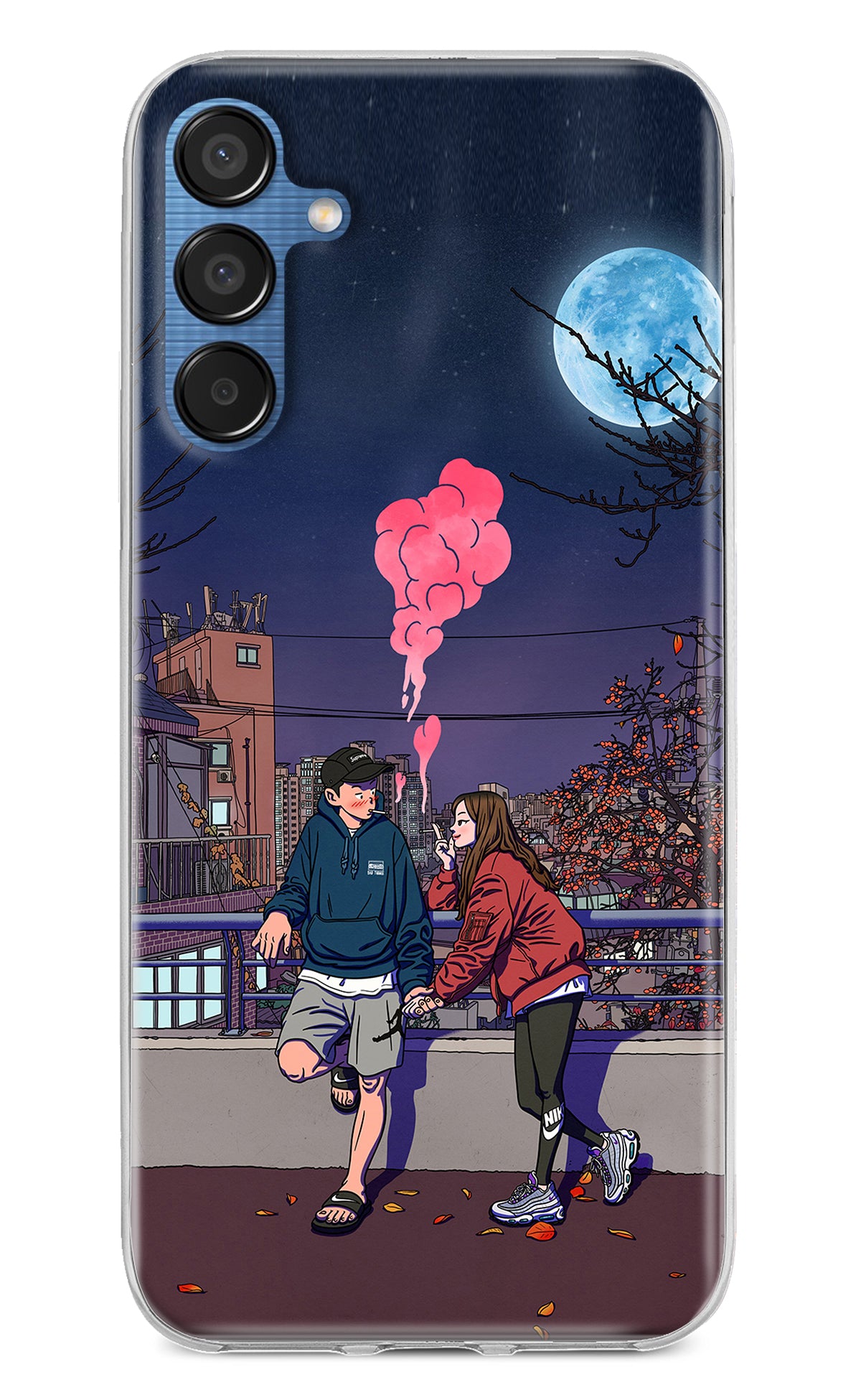 Chilling Couple Samsung M15 5G Back Cover