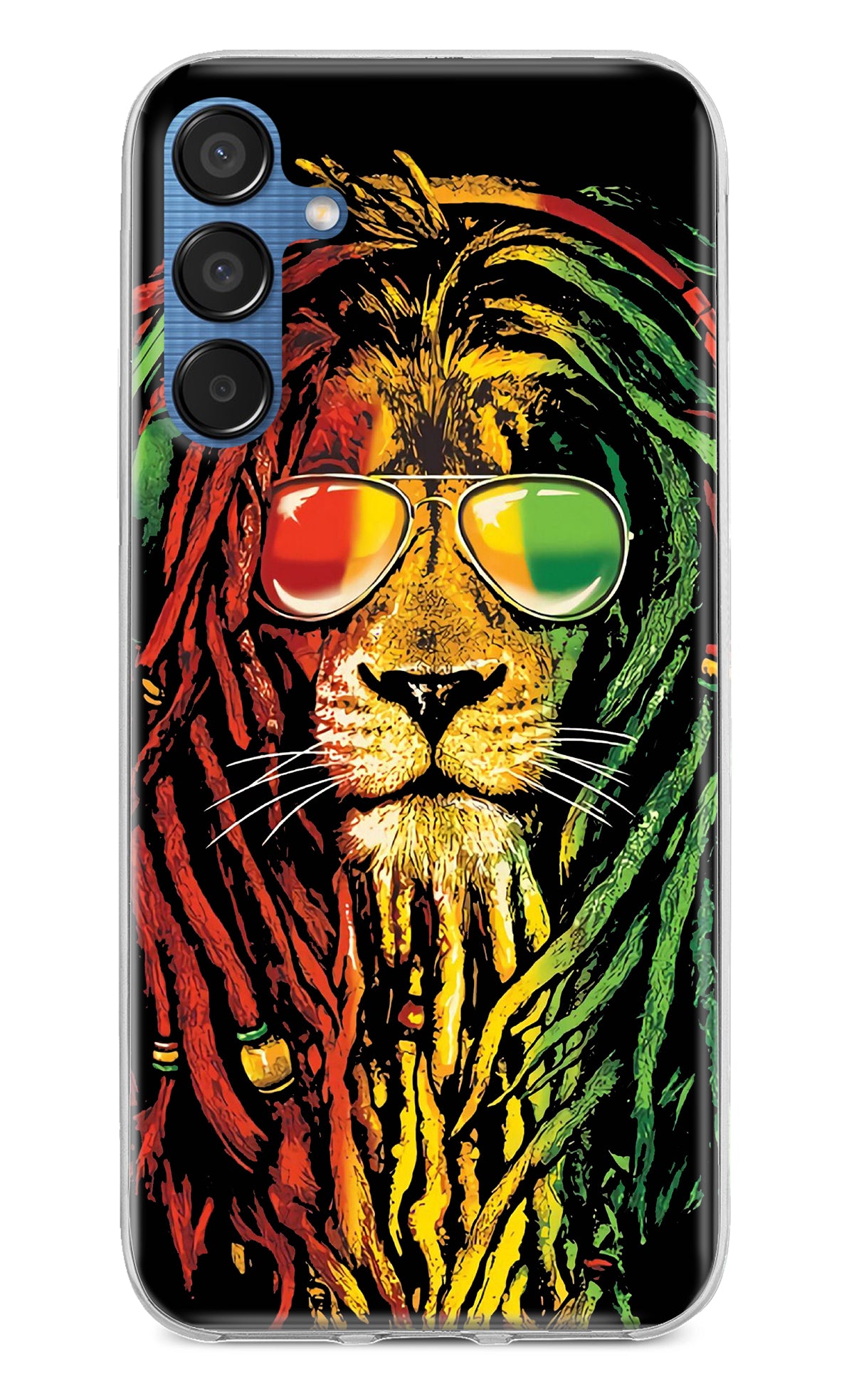 Rasta Lion Samsung M15 5G Back Cover