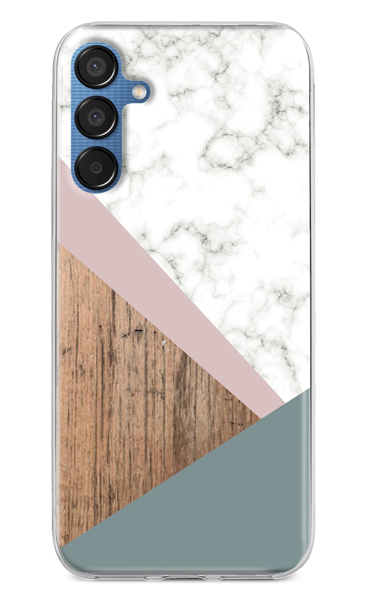 Marble wood Abstract Samsung M15 5G Back Cover