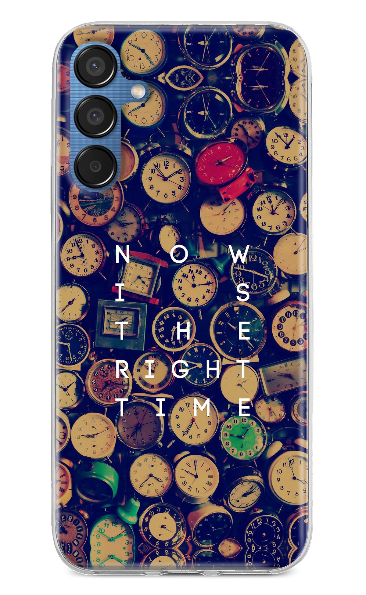 Now is the Right Time Quote Samsung M15 5G Back Cover