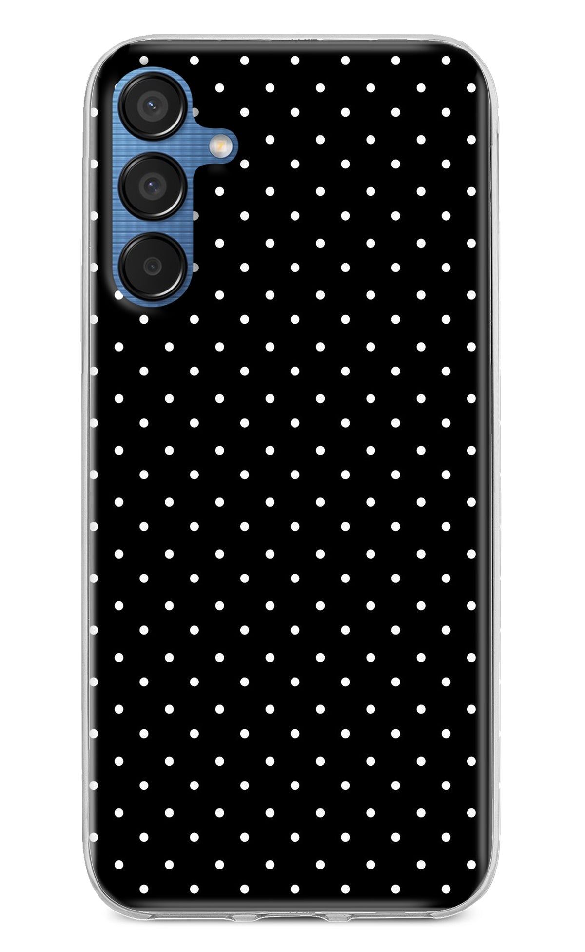 White Dots Samsung M15 5G Back Cover