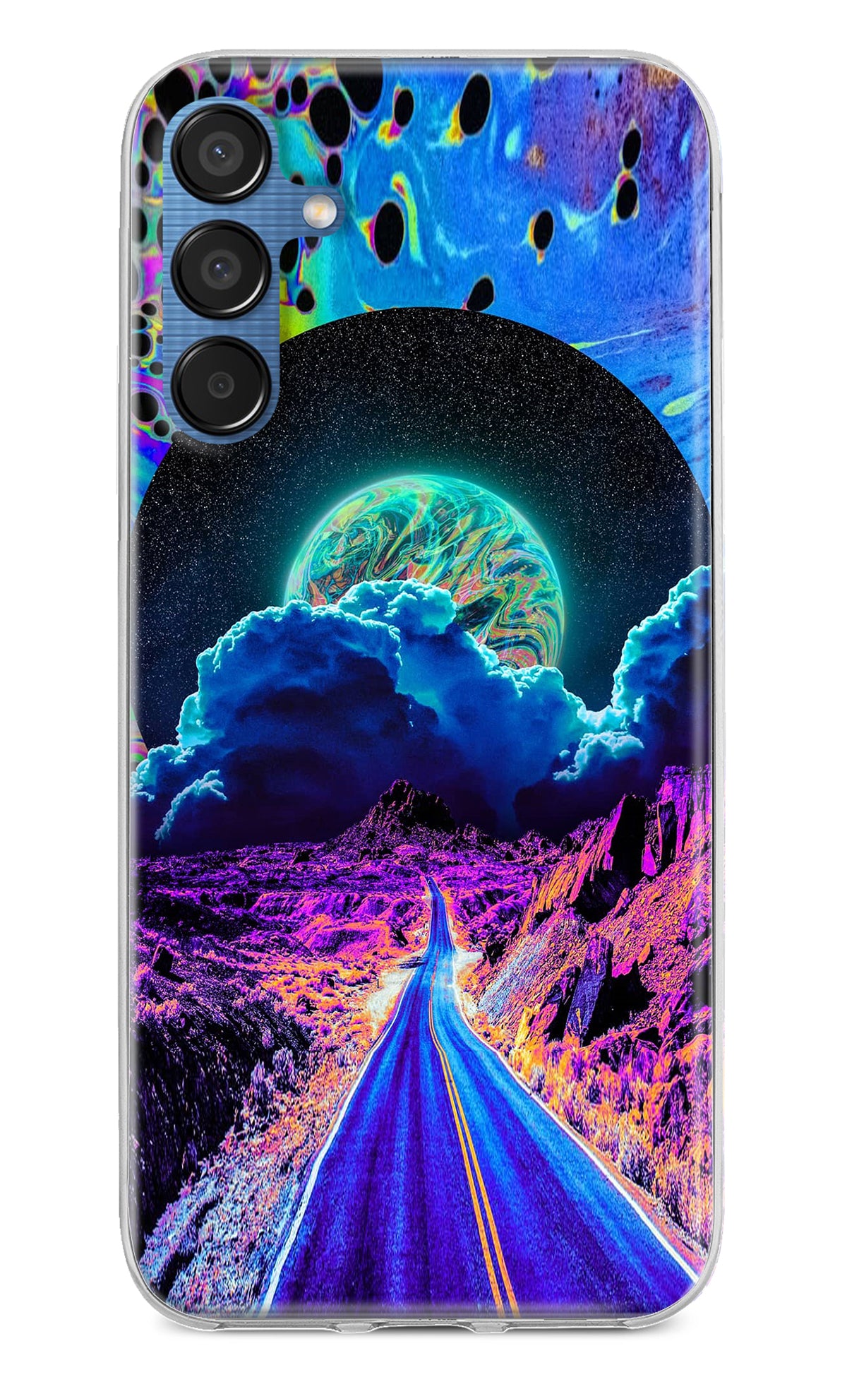 Psychedelic Painting Samsung M15 5G Back Cover