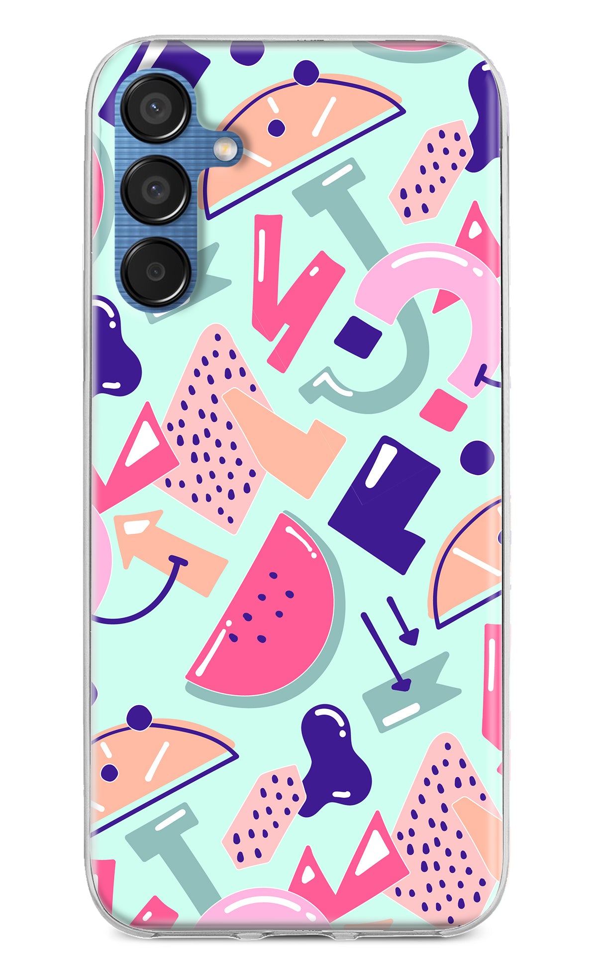 Doodle Pattern Samsung M15 5G Back Cover