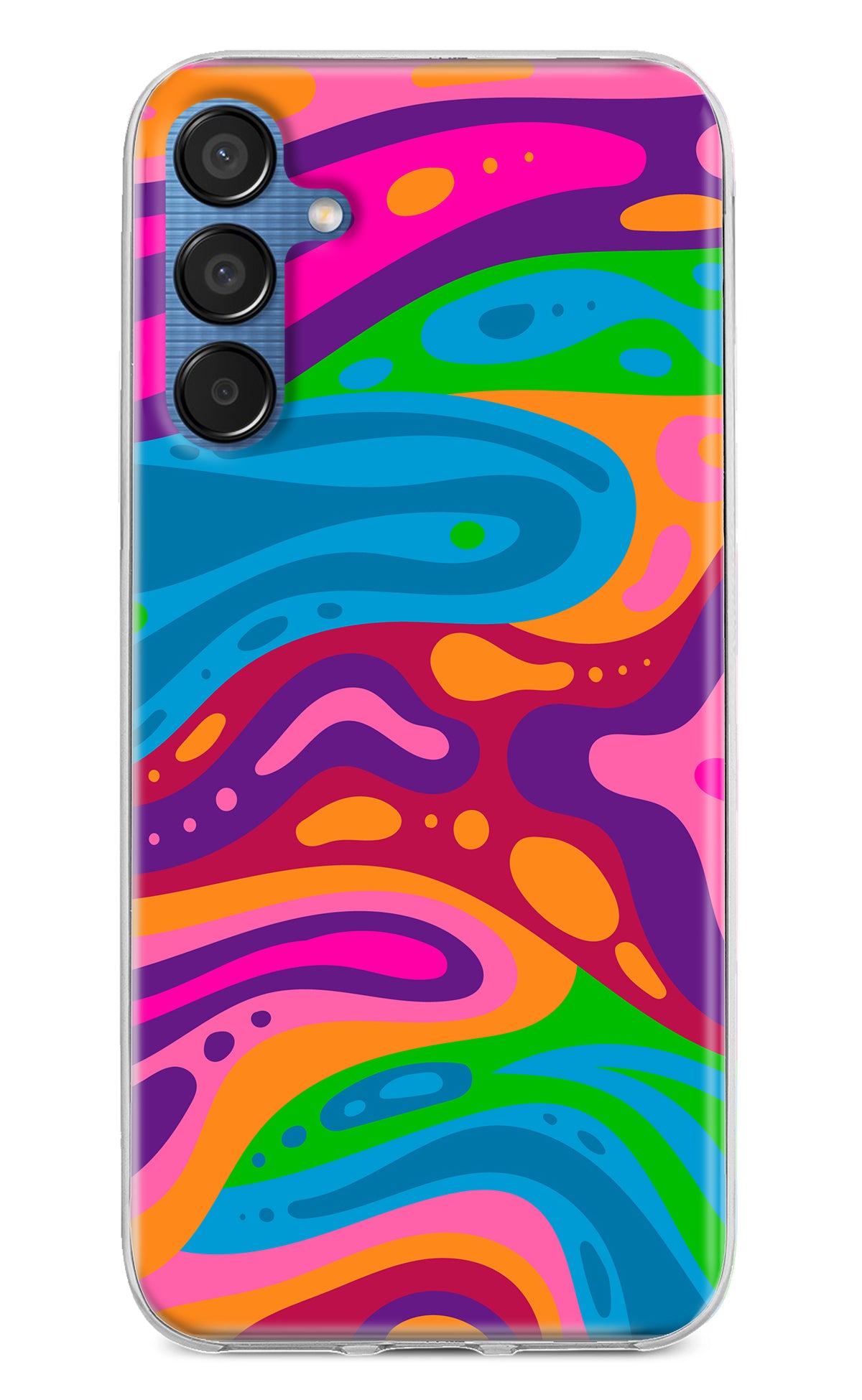 Trippy Pattern Samsung M15 5G Back Cover