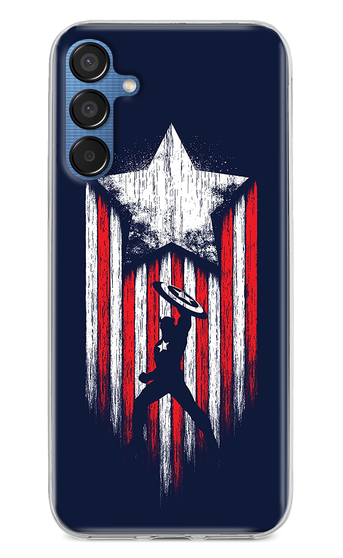 Captain America Marvel Art Samsung M15 5G Back Cover