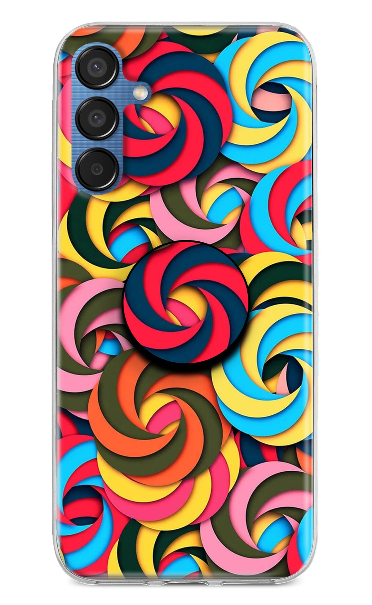 Spiral Pattern Samsung M15 5G Pop Case