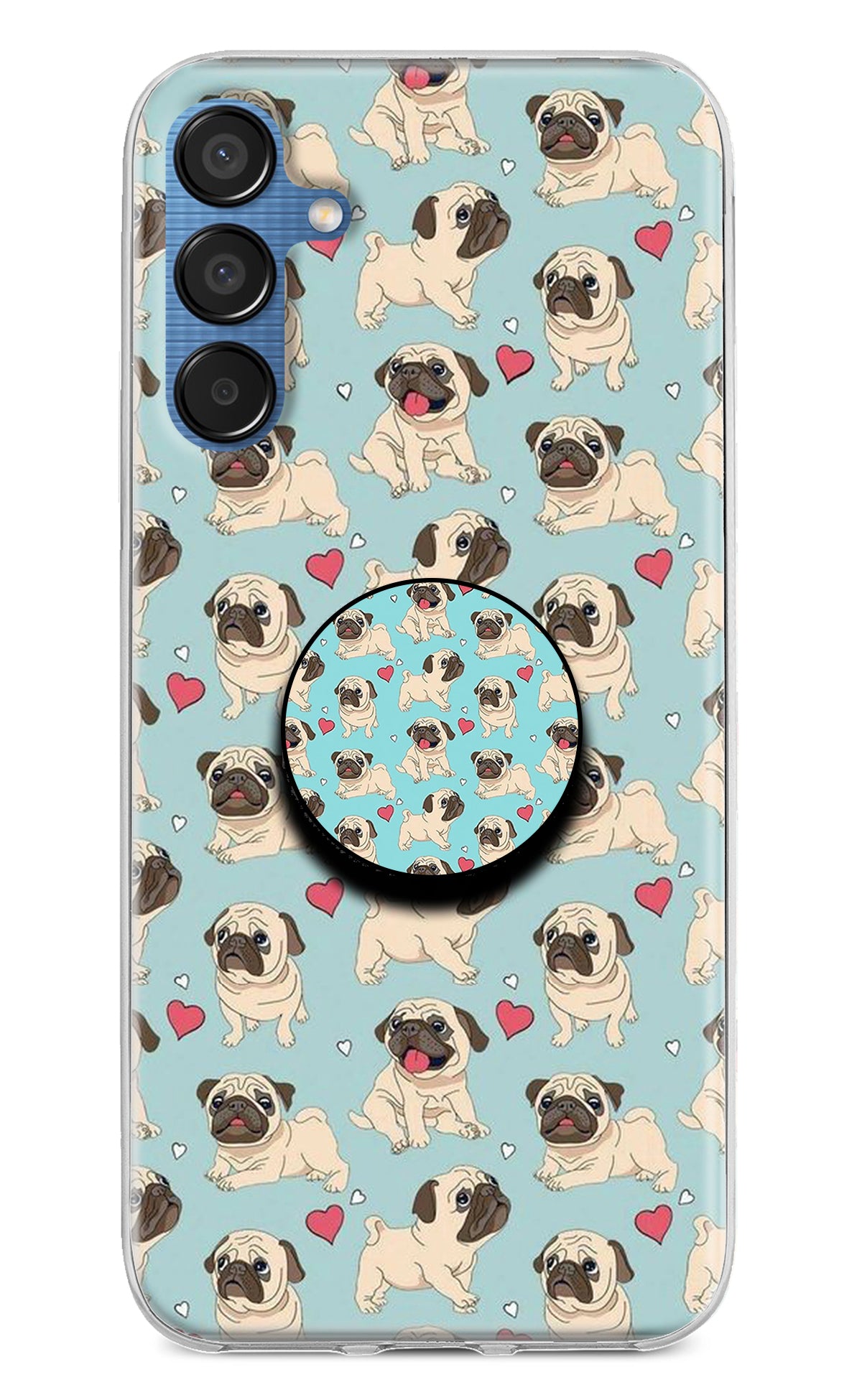 Pug Dog Samsung M15 5G Pop Case