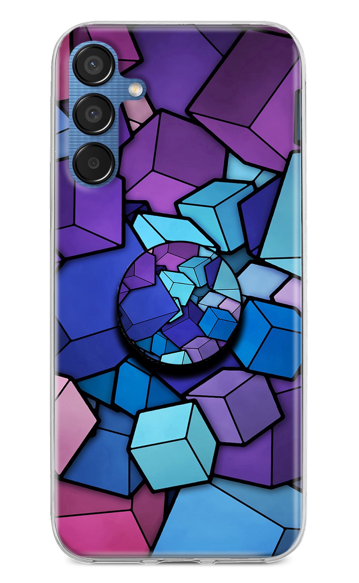 Cubic Abstract Samsung M15 5G Pop Case