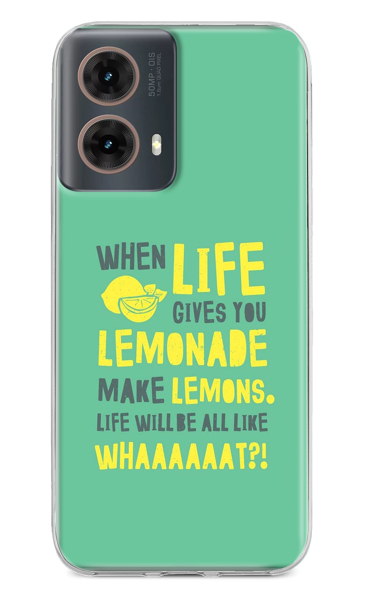 Quote Motorola G85 Back Cover