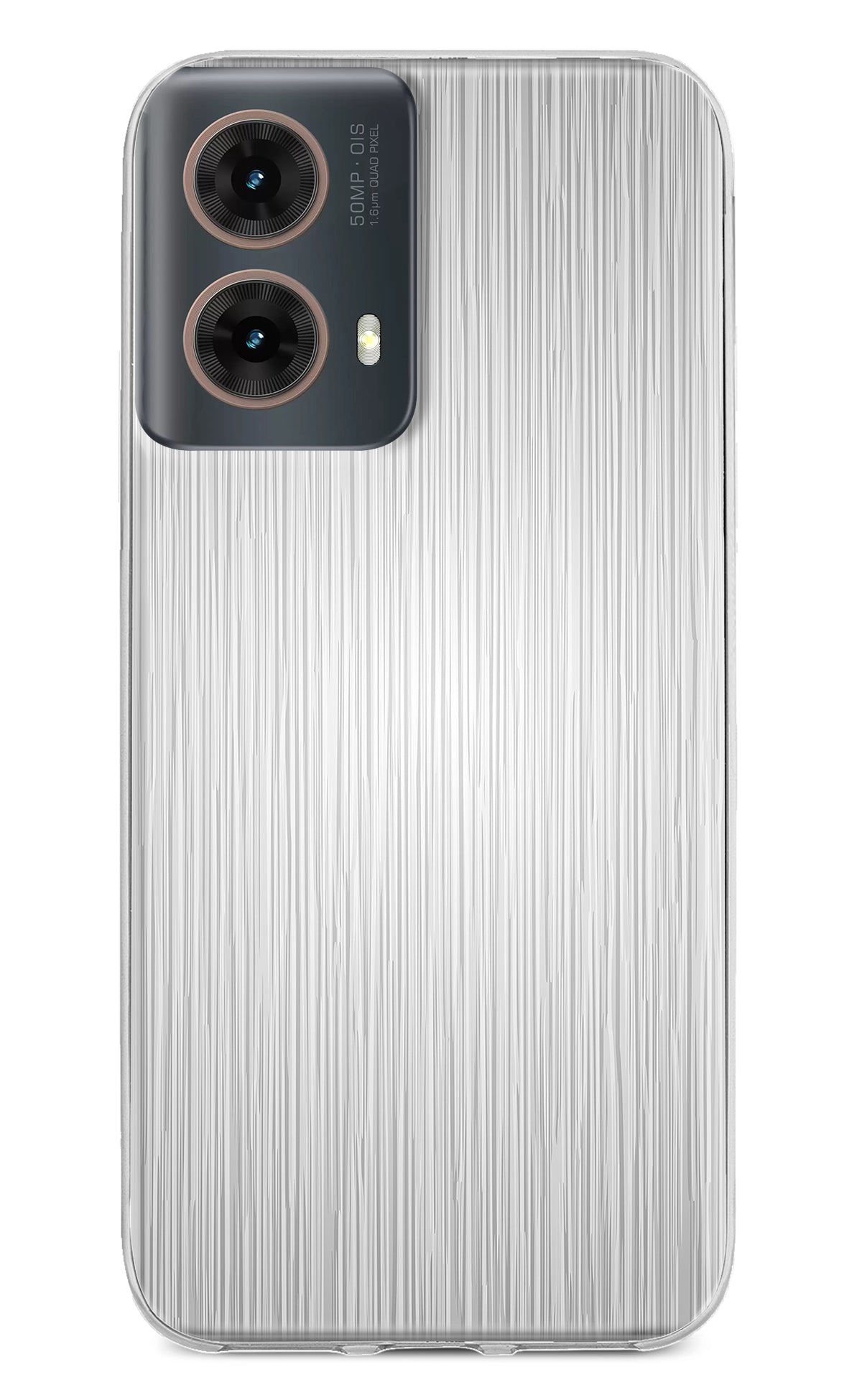 Wooden Grey Texture Motorola G85 Back Cover